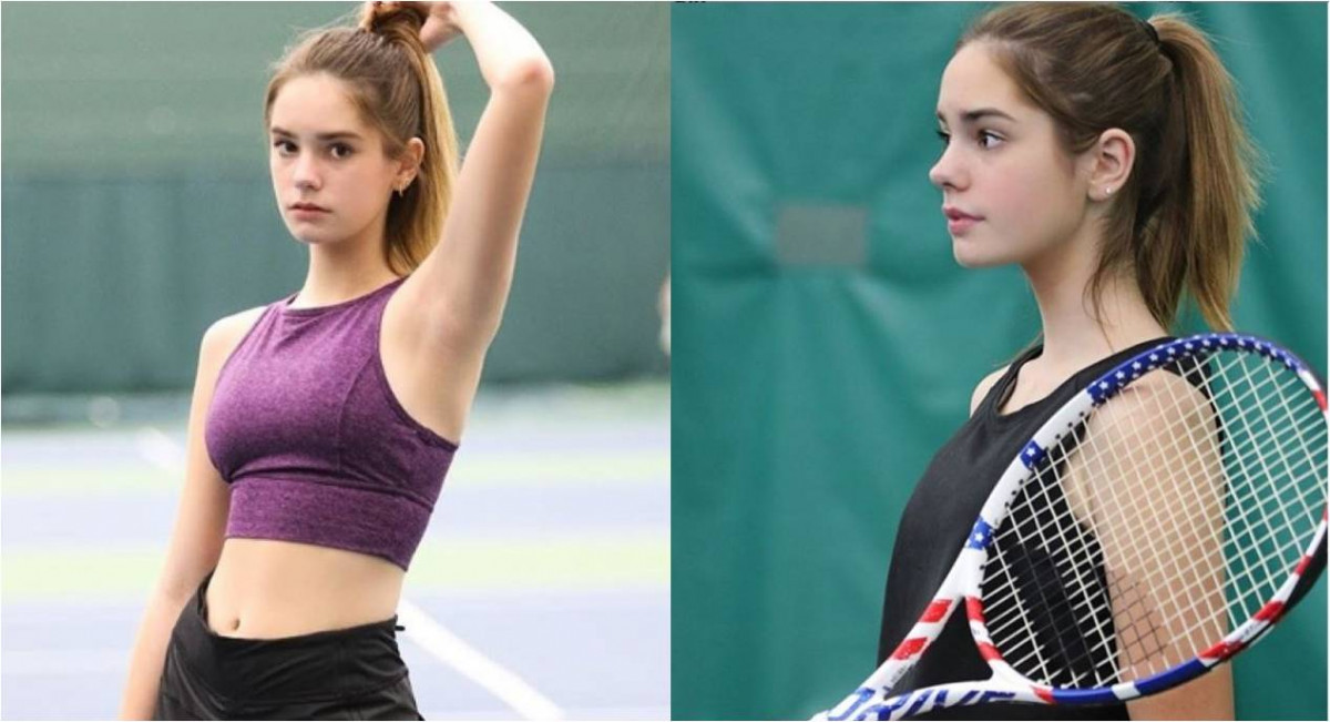 網球界的艾瑪華森!16歲選手「明星臉+逆天長腿」引網暴動