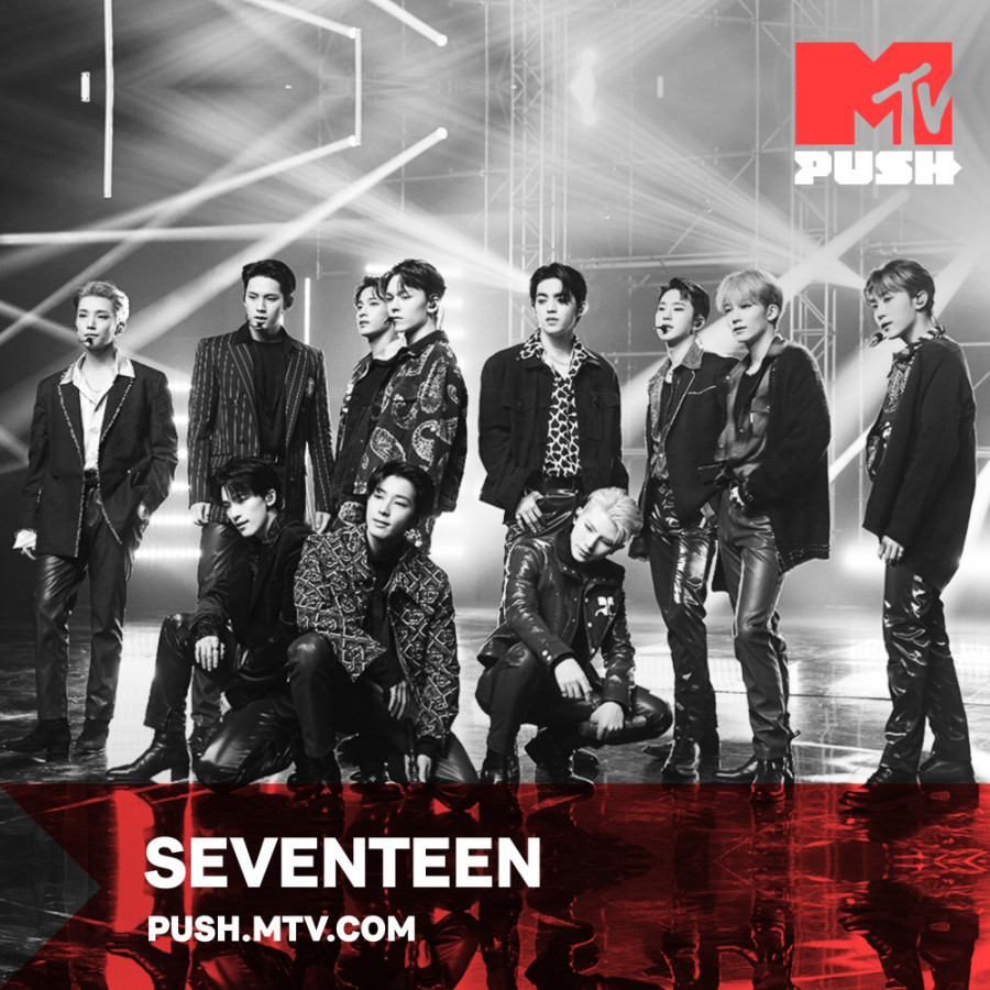 K-Pop藝人首次！Seventeen被選為2021年末MTV PUSH團體！