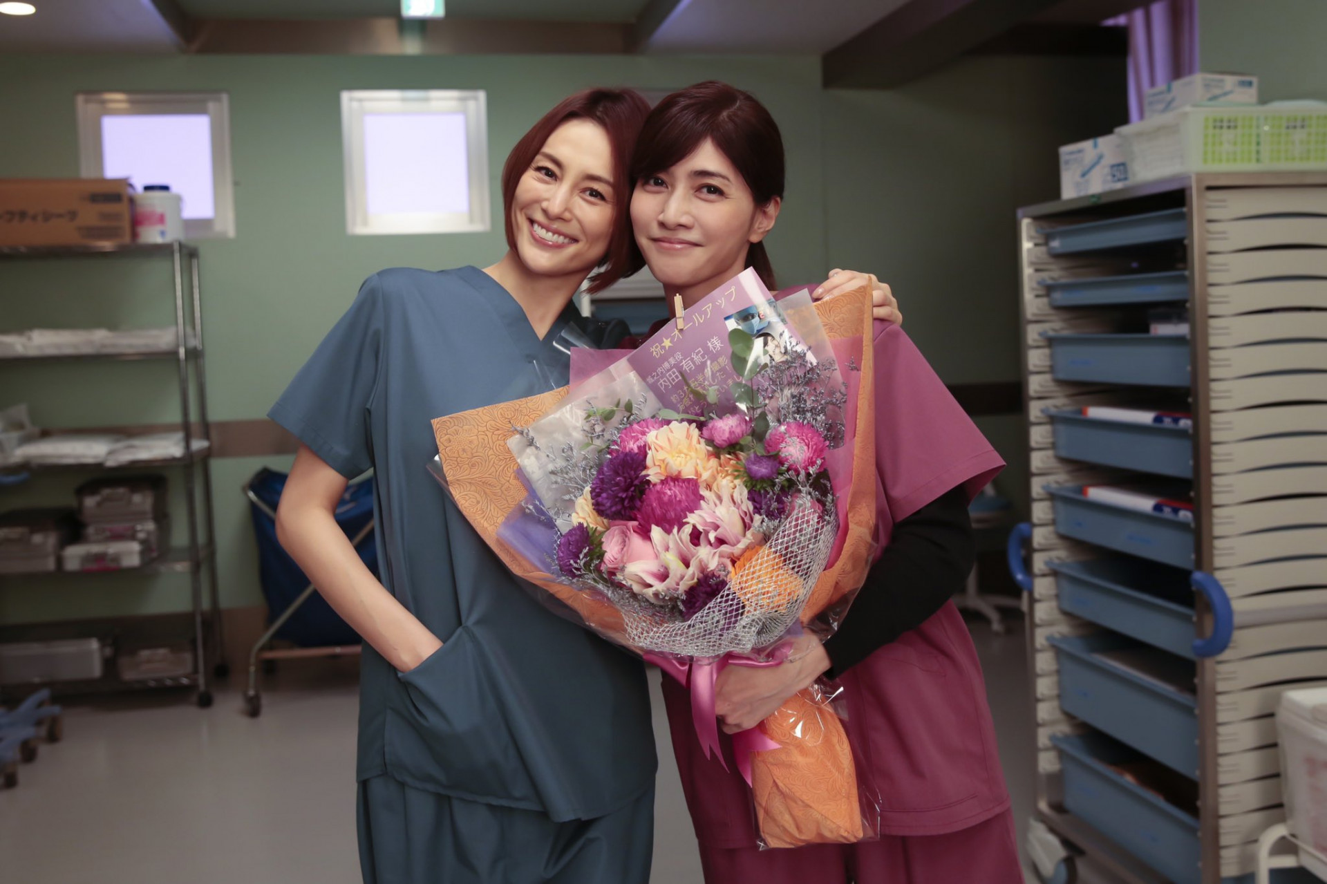 米倉涼子、內田有紀_摘自官方推特