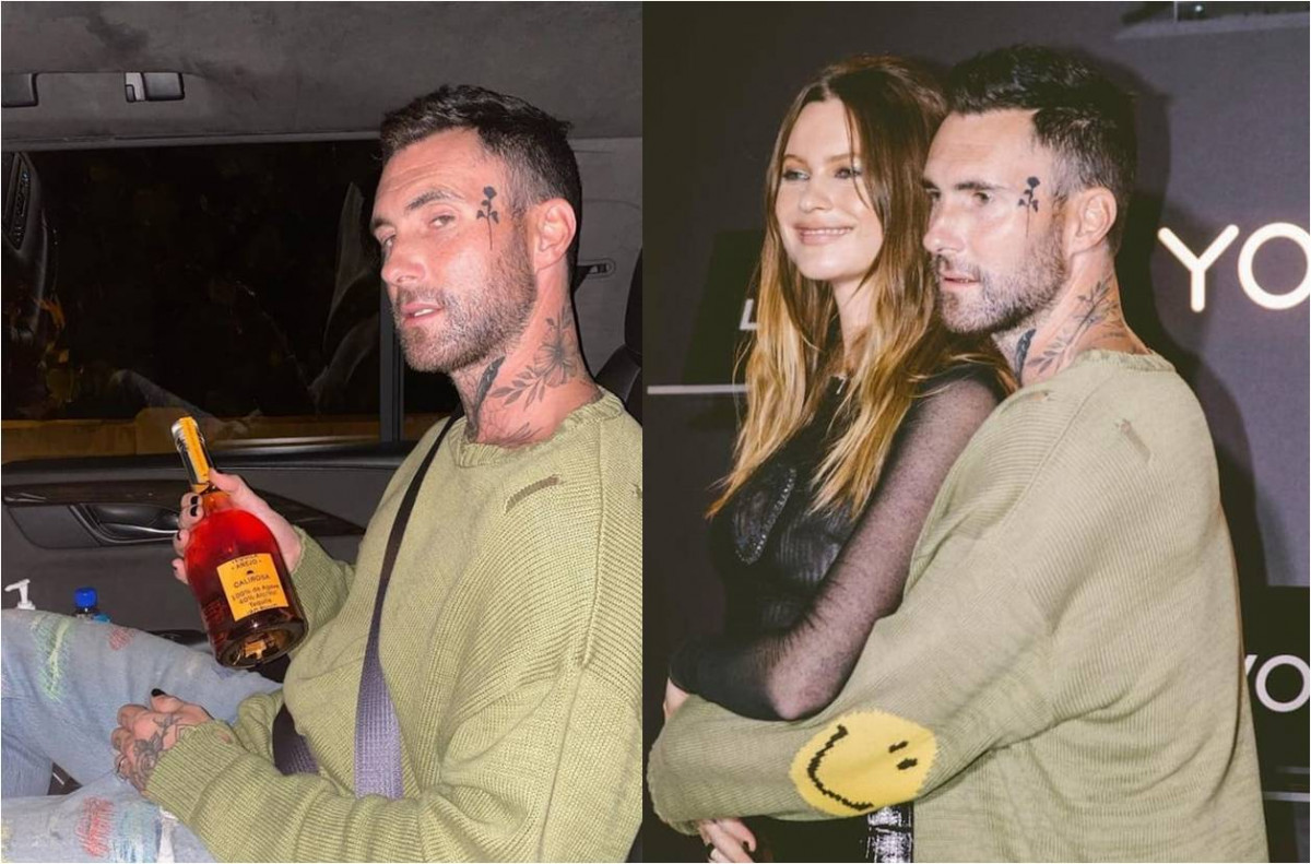 魔力紅主唱 Adam Levine 曬出第一個「臉部刺青」！登上熱搜引粉絲喊崩潰