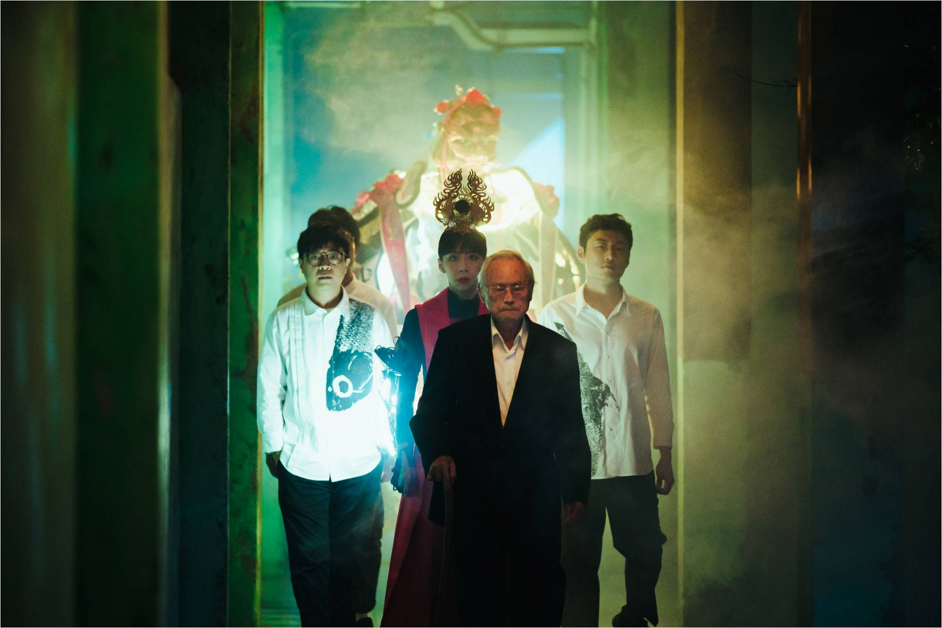 民主前輩蔡寬裕(中)特別入鏡MV拍攝