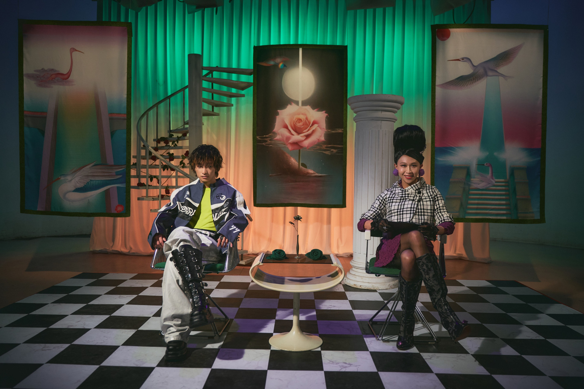 左:Shawn尚融、右:張藝