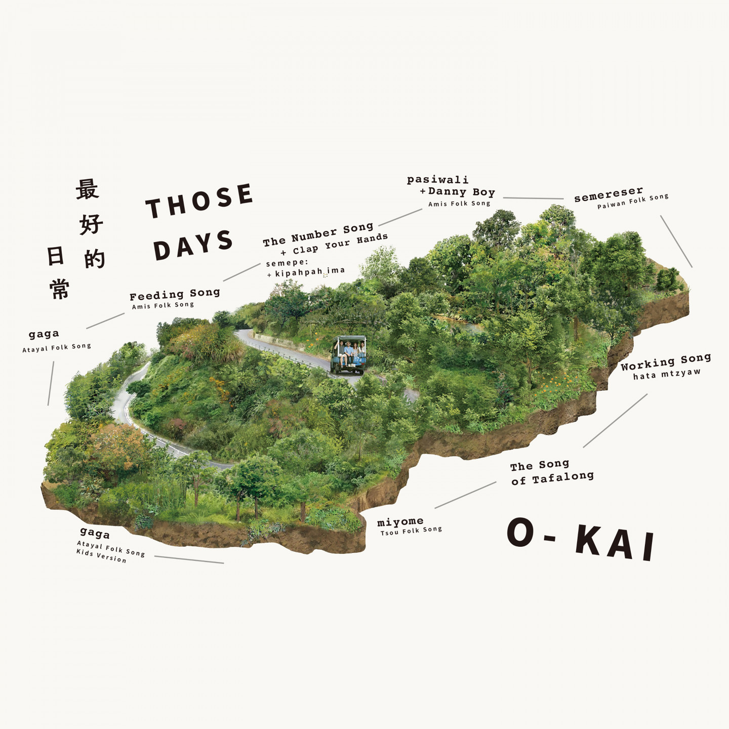 歐開合唱團 最好的日常 專輯封面