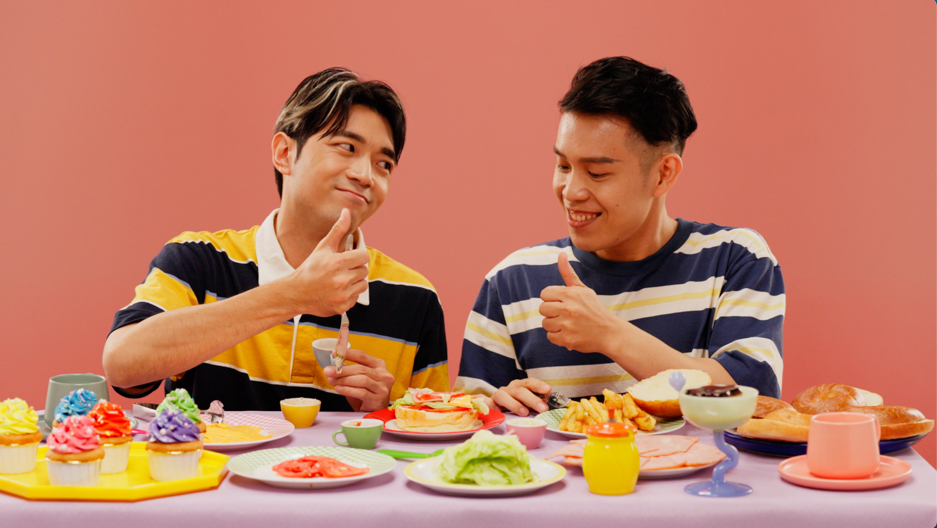 尋人啟事希望藉由MV把進食的快樂散播給大家