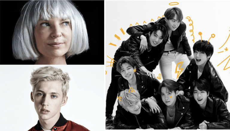 神仙級合作! BTS防彈少年團全新回歸將與Sia和Troye Sivan合作