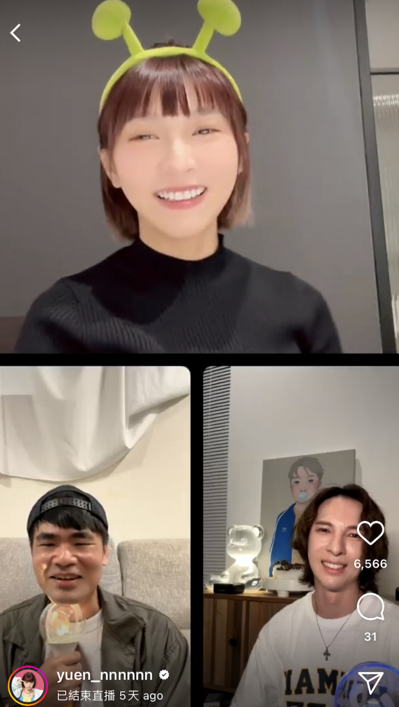 溫妮、陳勢安、蔡哥首度合體直播