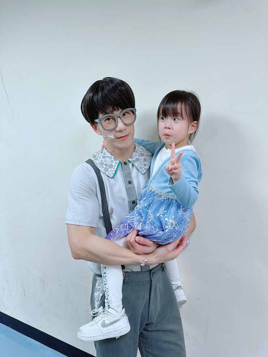 JR紀言愷和女兒小麥芽