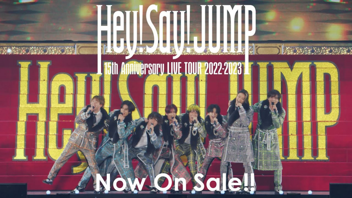 Hey! Say! JUMP推出 15週年紀念巡迴演唱會作品 達成「影像3類別」同時勇奪第一壯舉 山田涼介、有岡大貴現身唐吉訶德！