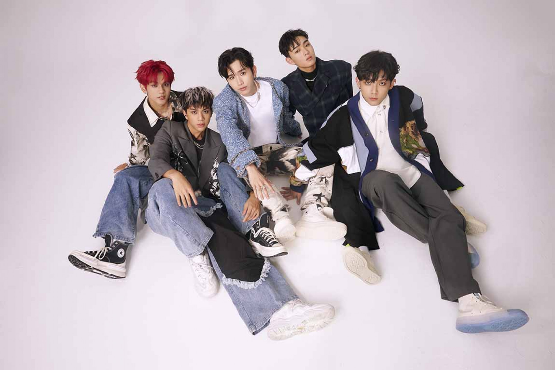 AcQUA源少年為了跨年表演,近期密集高強度排練。(照片提供:種子音樂)