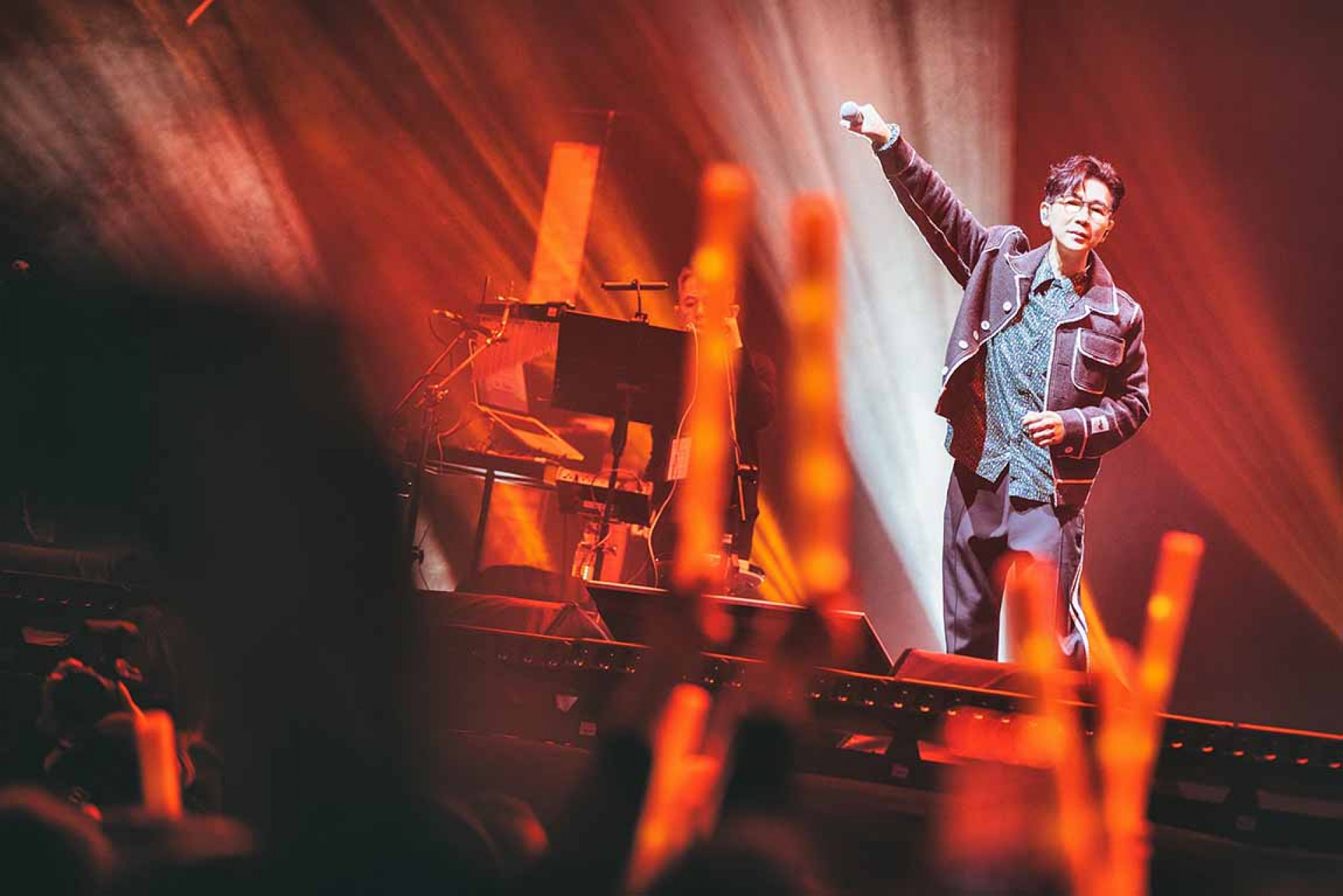 品冠於12月30日舉辦「不如我們今天見」巡迴演唱會成都場,台下歌迷聽得如癡如醉(照片提供:種子音樂)