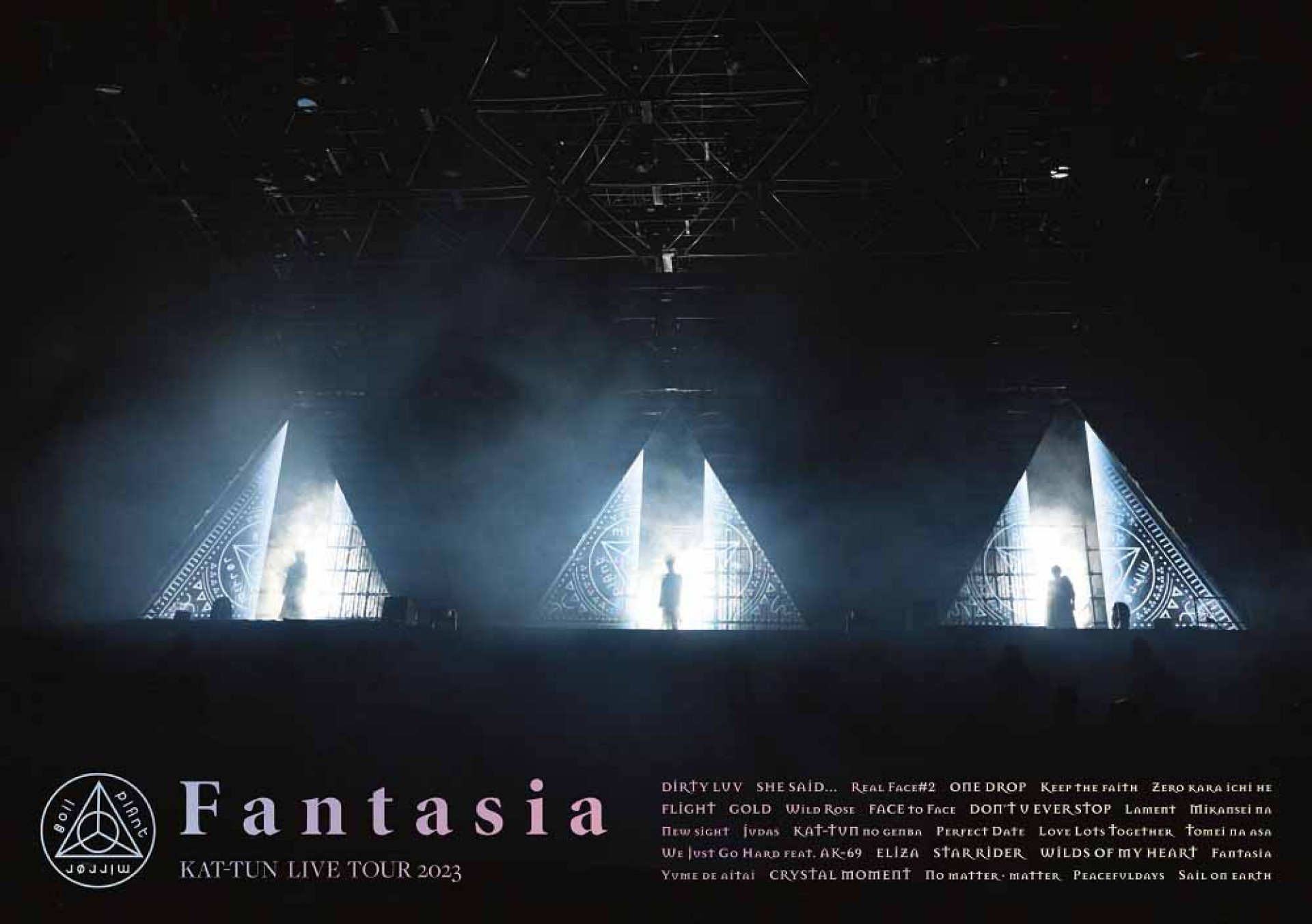 2024-01-10 avex taiwan JPOP KAT-TUN《KAT-TUN 2023巡迴演唱會 Fantasia》台壓發行_封面照