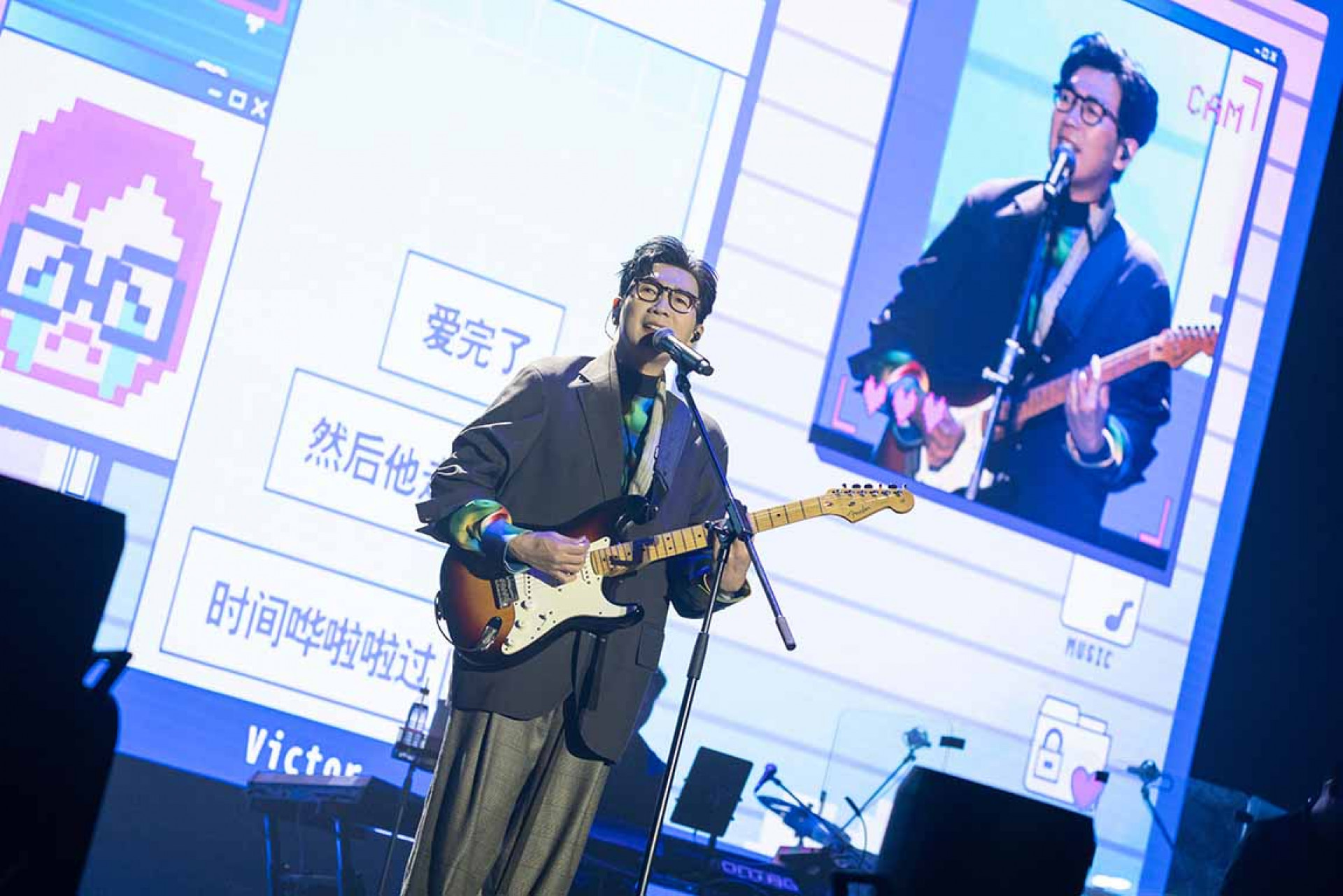 品冠日前在上海舉辦演唱會，睽違七年在上海開演唱會，讓他感到相當興奮（照片提供：種子音樂）