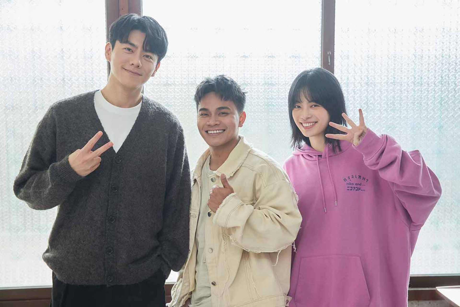 左至右:李程彬、邱軍、陸夏