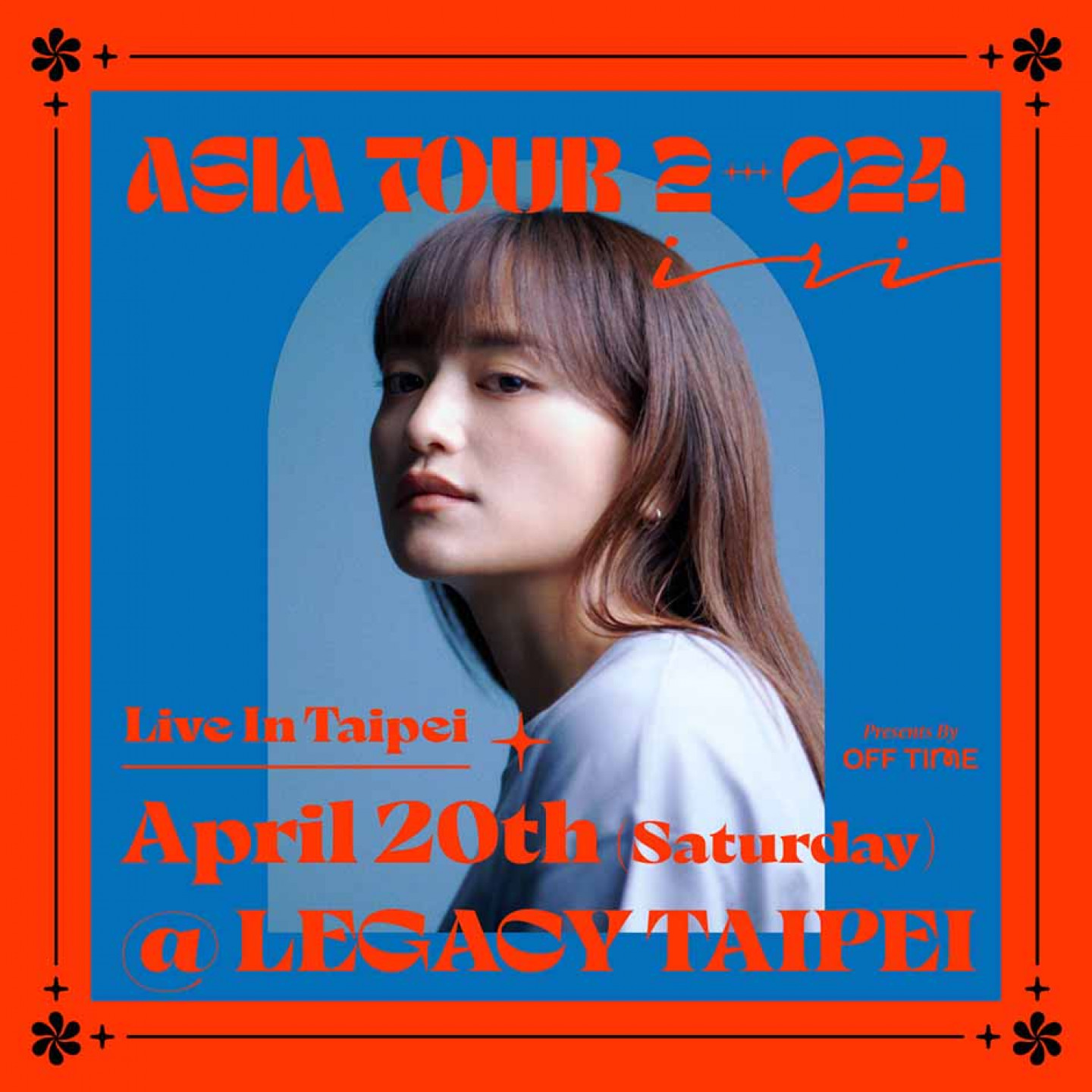 日本靈魂歌姬iri亞洲巡演台北站_主視覺