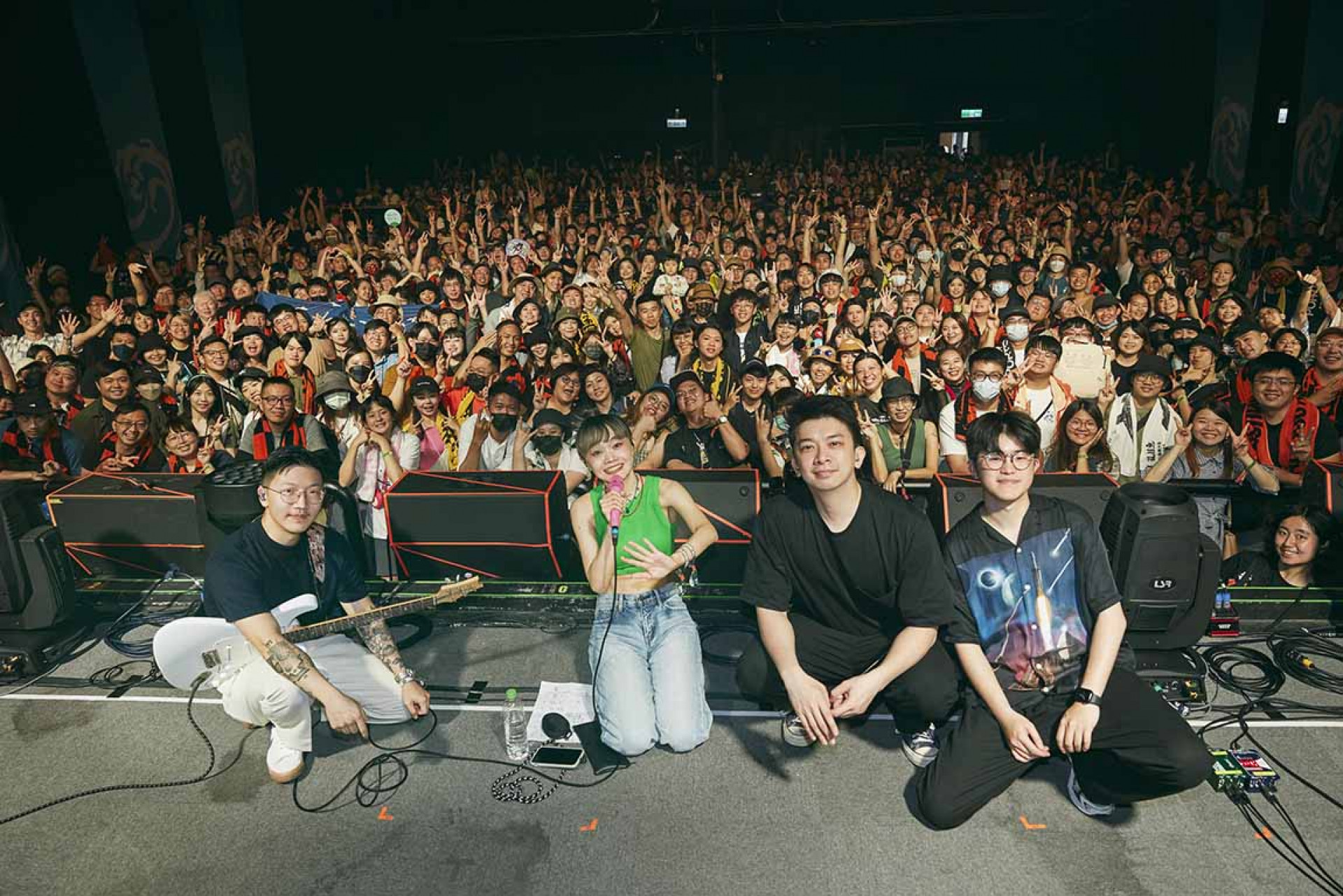 青虫aoi去年大小音樂祭舞台，將首次舉辦千人專場