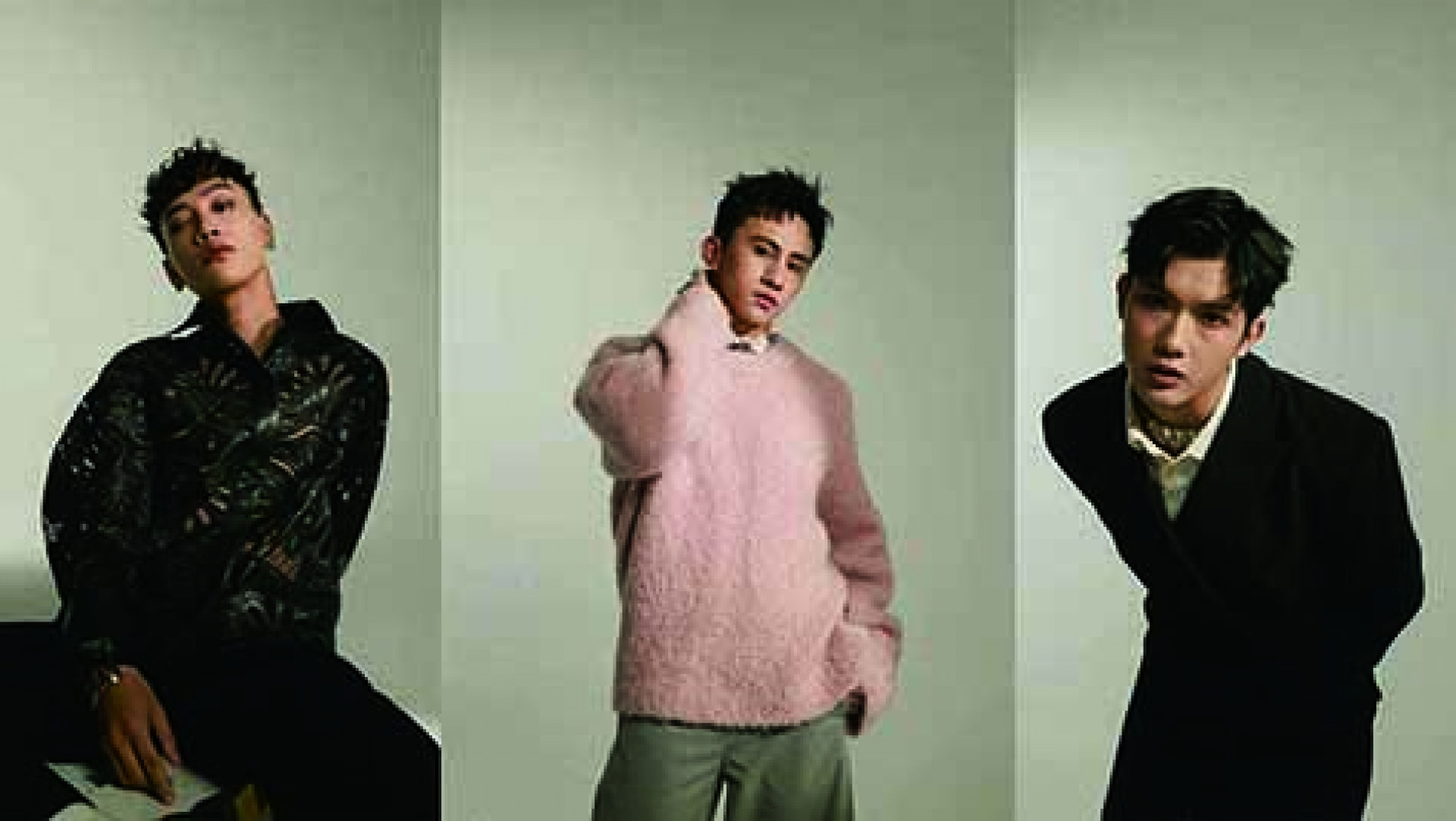 圖說:左起「VERA」中的巴比、學文、Nelson將與「AcQUA源少年」的黃莑茗、須弘道重現原版「原子少年」的金水聯盟合作舞台經典曲目《不為什麼》(照片提供:踢帕娛樂提供)