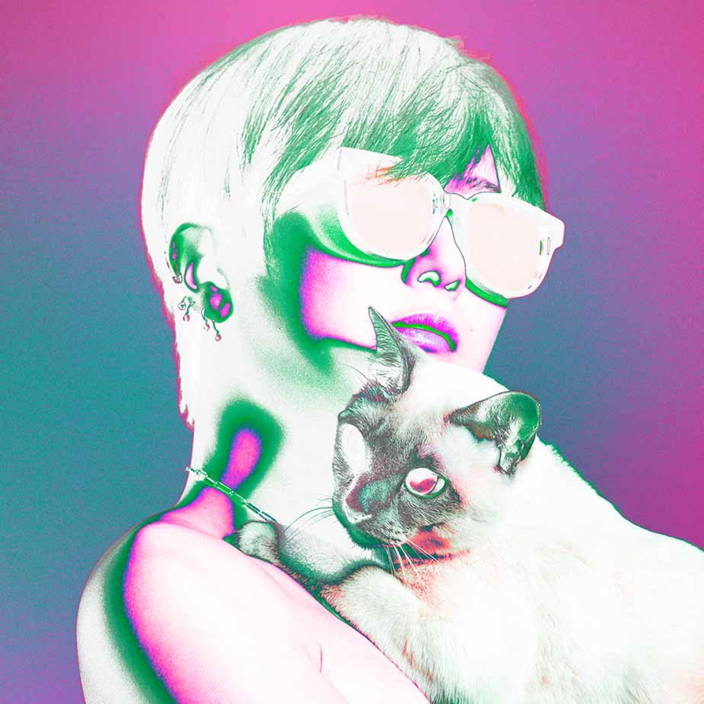 椎名林檎240417Sg「人間として」ジャケ写