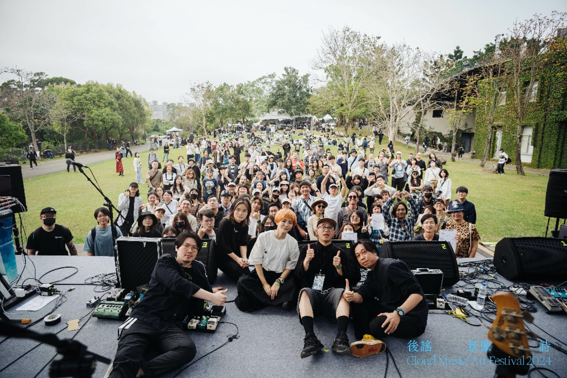 Triple Deer與觀眾們