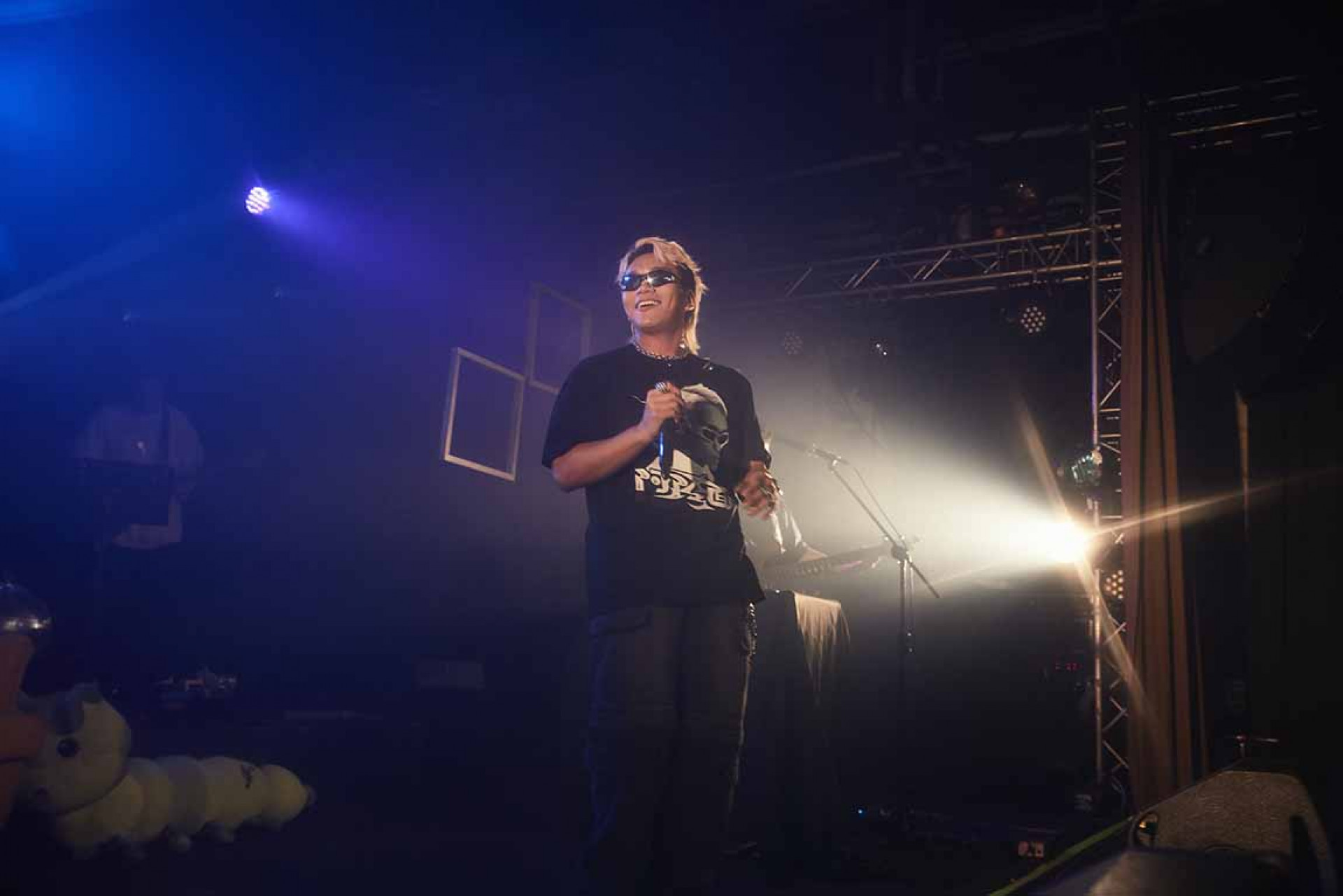 演唱會當天特別邀請當紅台饒新人阿跨面擔任嘉賓