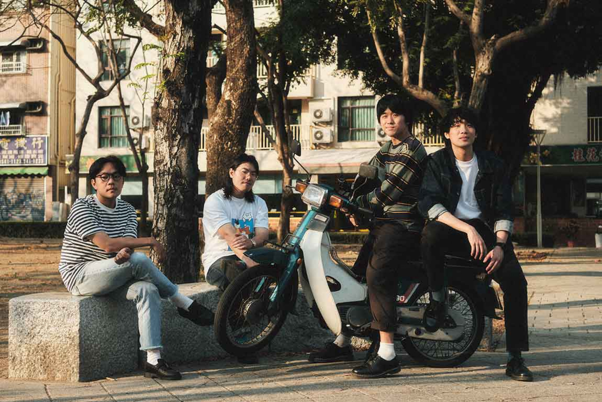 照片提供1:薄荷綠工廠-左起盧盧、佑竹、51、傑夫