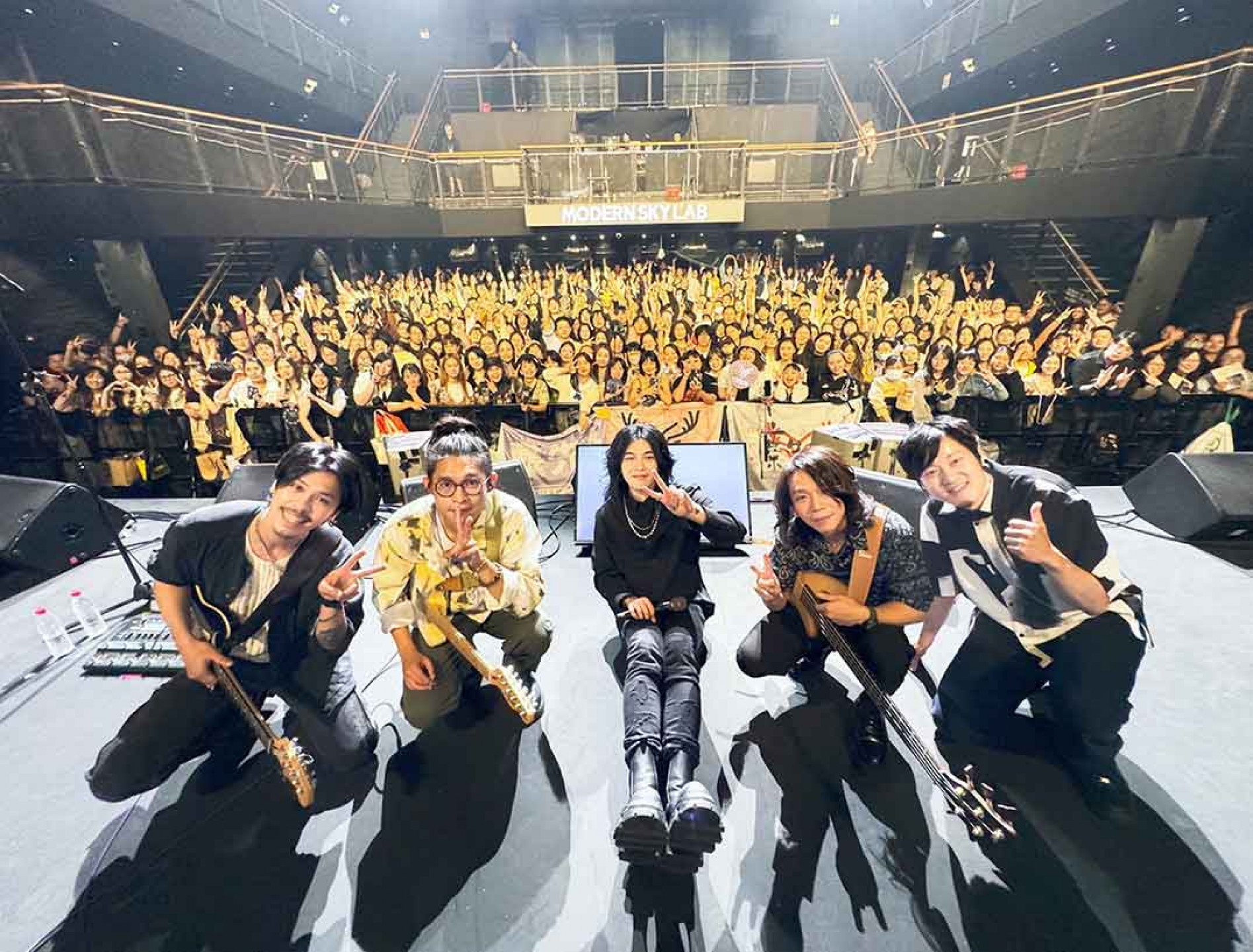 圖02:麋先生〈都是浪漫害的〉巡演上海場圓滿落幕。(相信音樂提供)