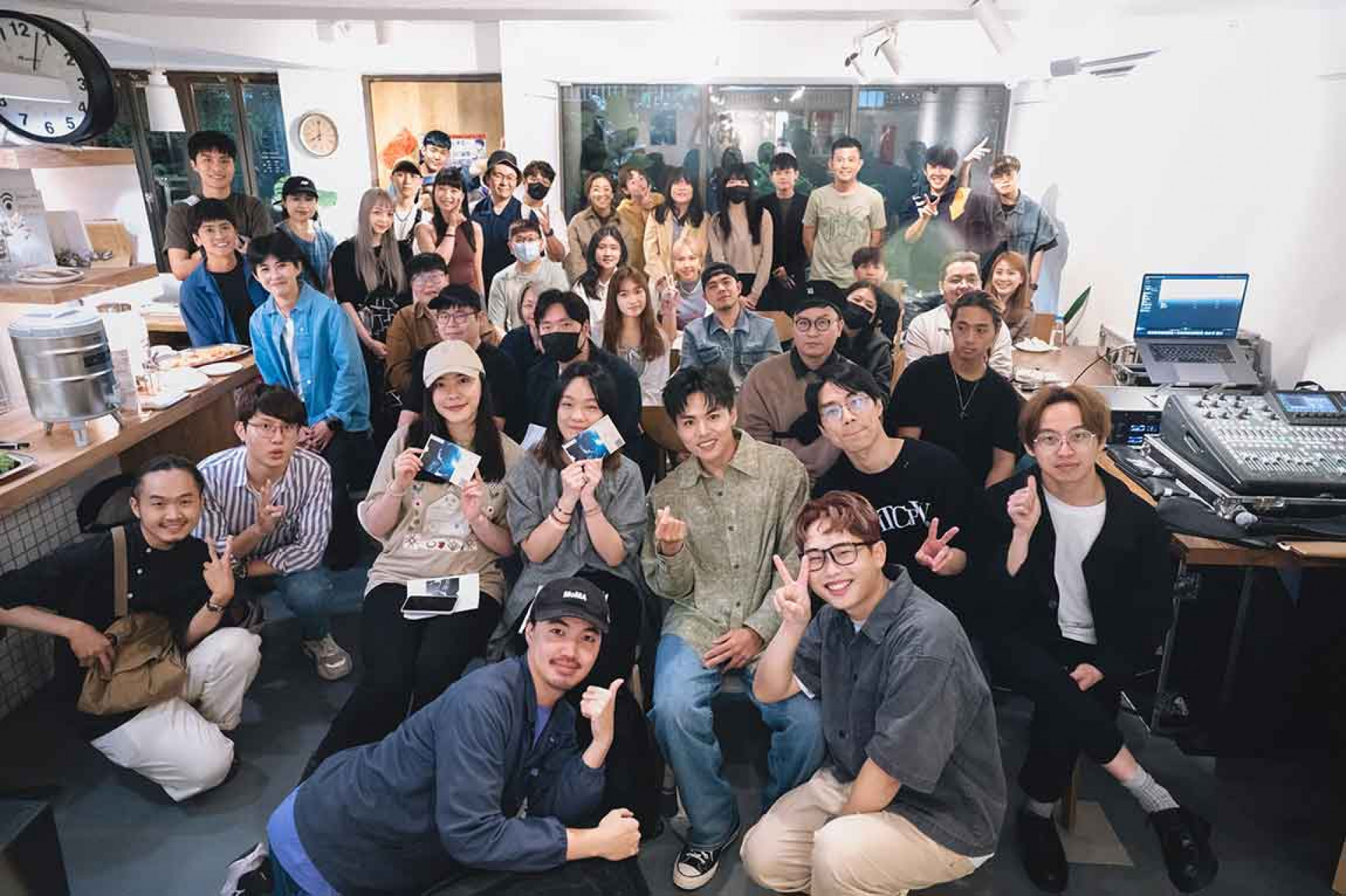 林鴻宇舉辦聽歌會眾多音樂好友力挺支持