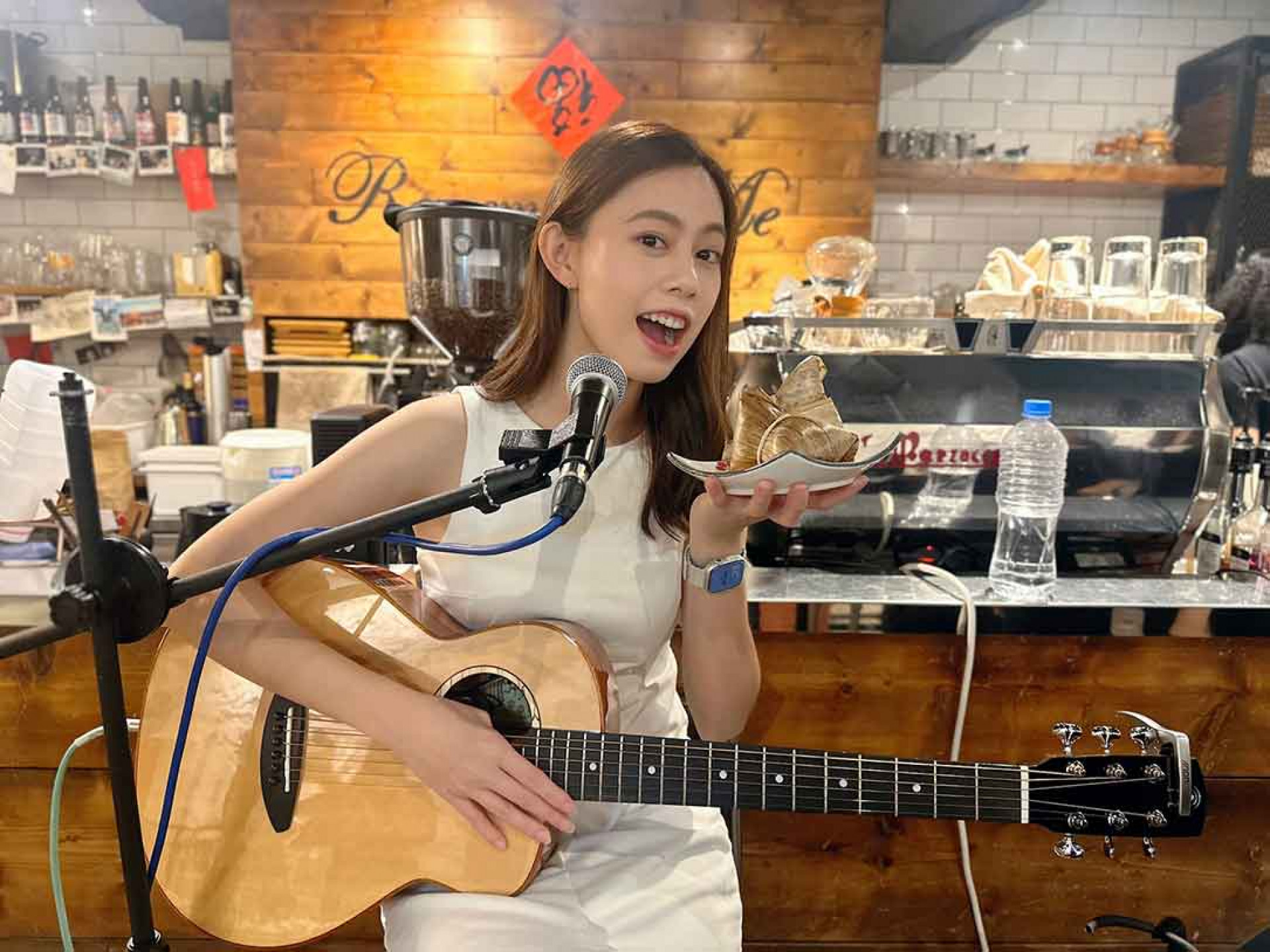 張靜汶在台灣過端午