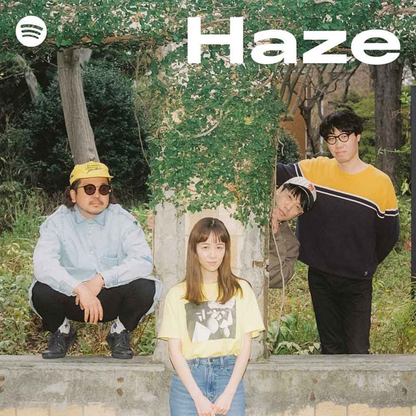 xiexie新專輯《wellwell》入選-Spotify-官方歌單「Haze」封面