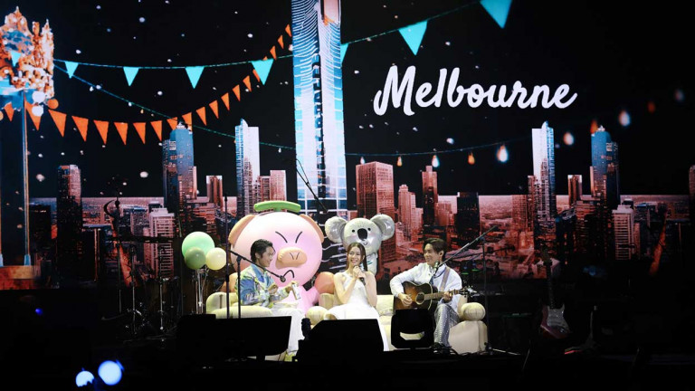 告五人繞地球2圈 1日2萬步狂操「一步一腳印」探索城市「宇宙超有趣」嗨翻盛夏夜生活