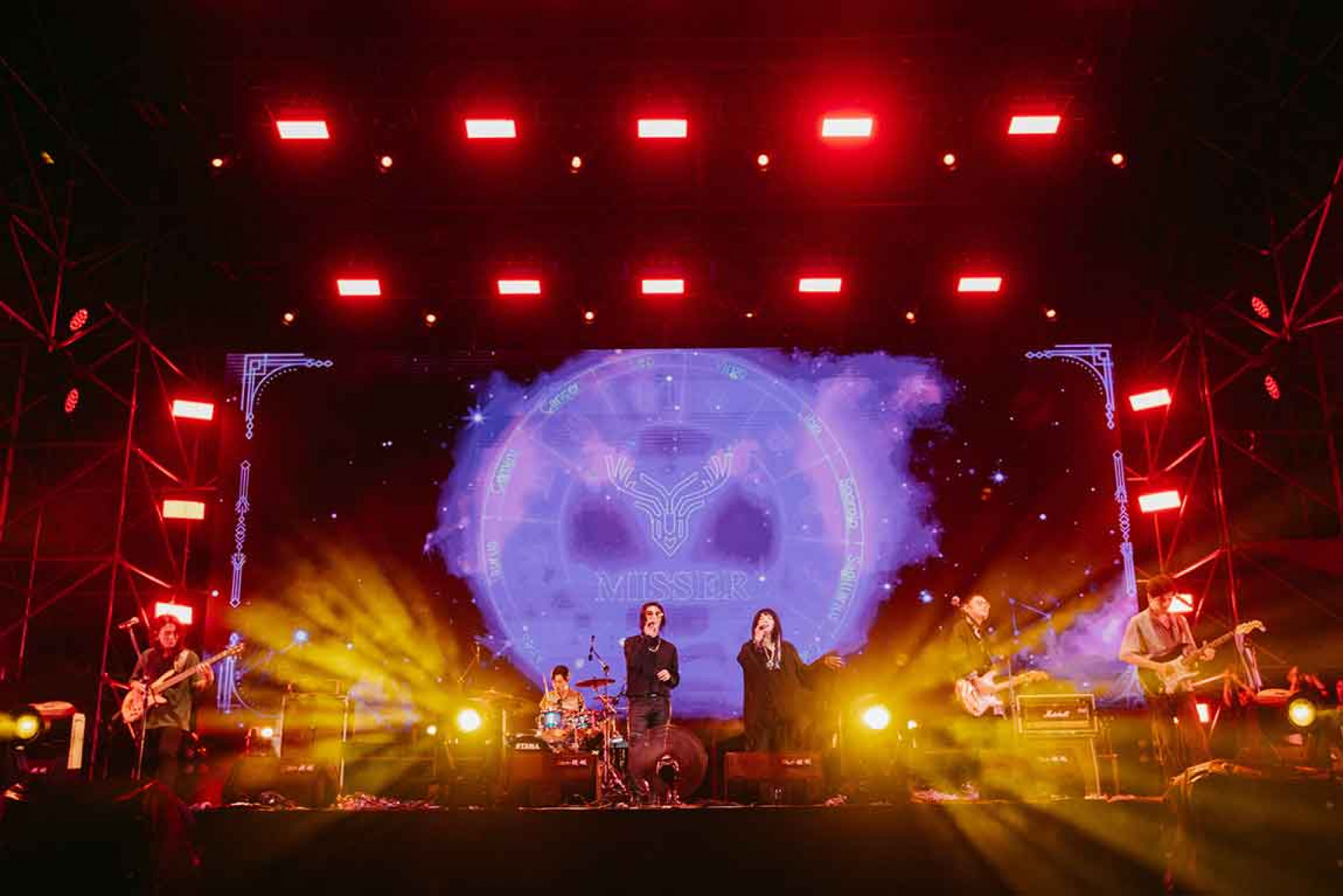 圖03:麋先生與唐綺陽跨界合作,歌迷驚呼連連。(相信音樂提供)