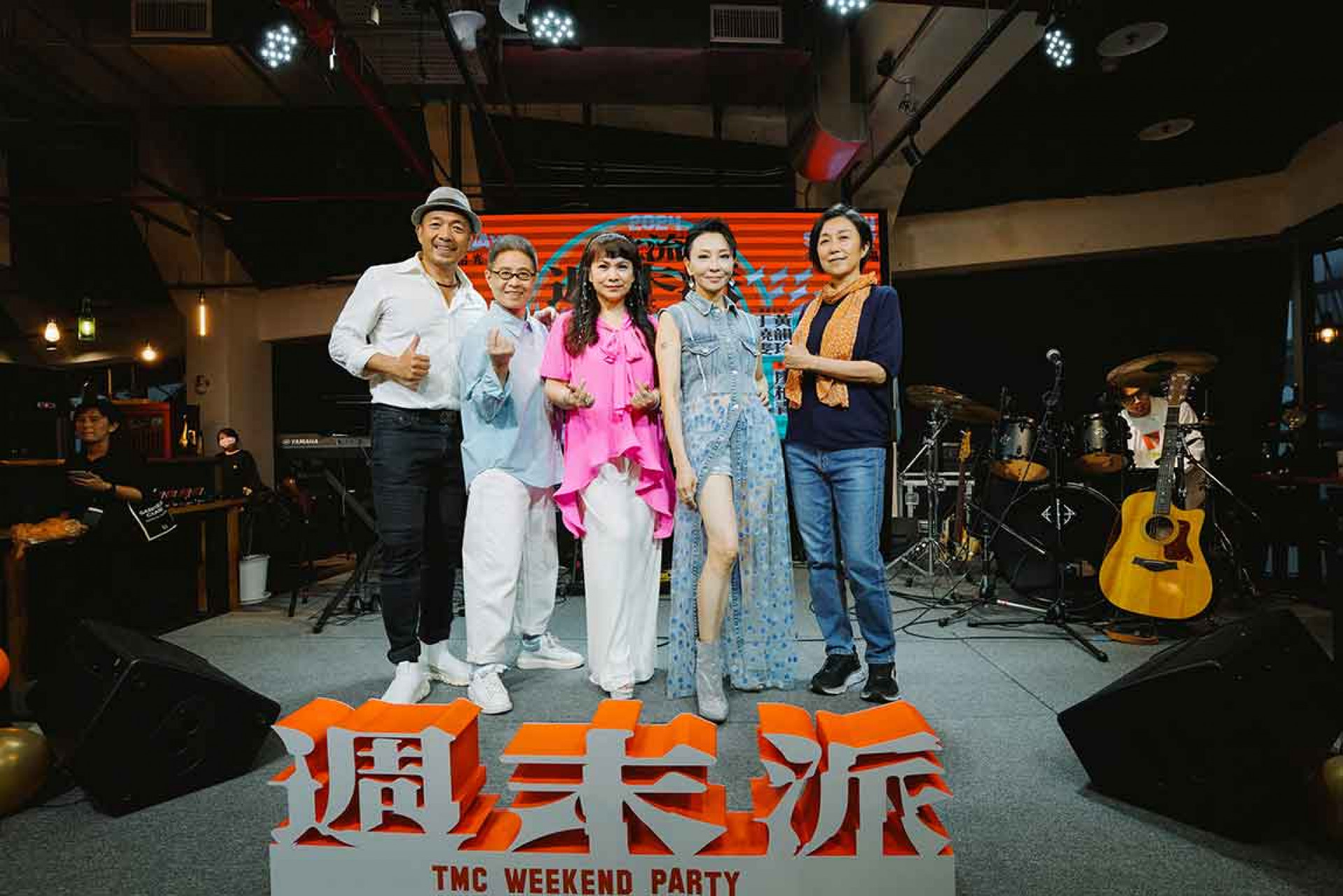丁曉雯、黃韻玲連袂主持，凃佩岑、廖柏青、范怡文復刻民歌西餐廳。（圖片來源：臺北流行音樂中心）