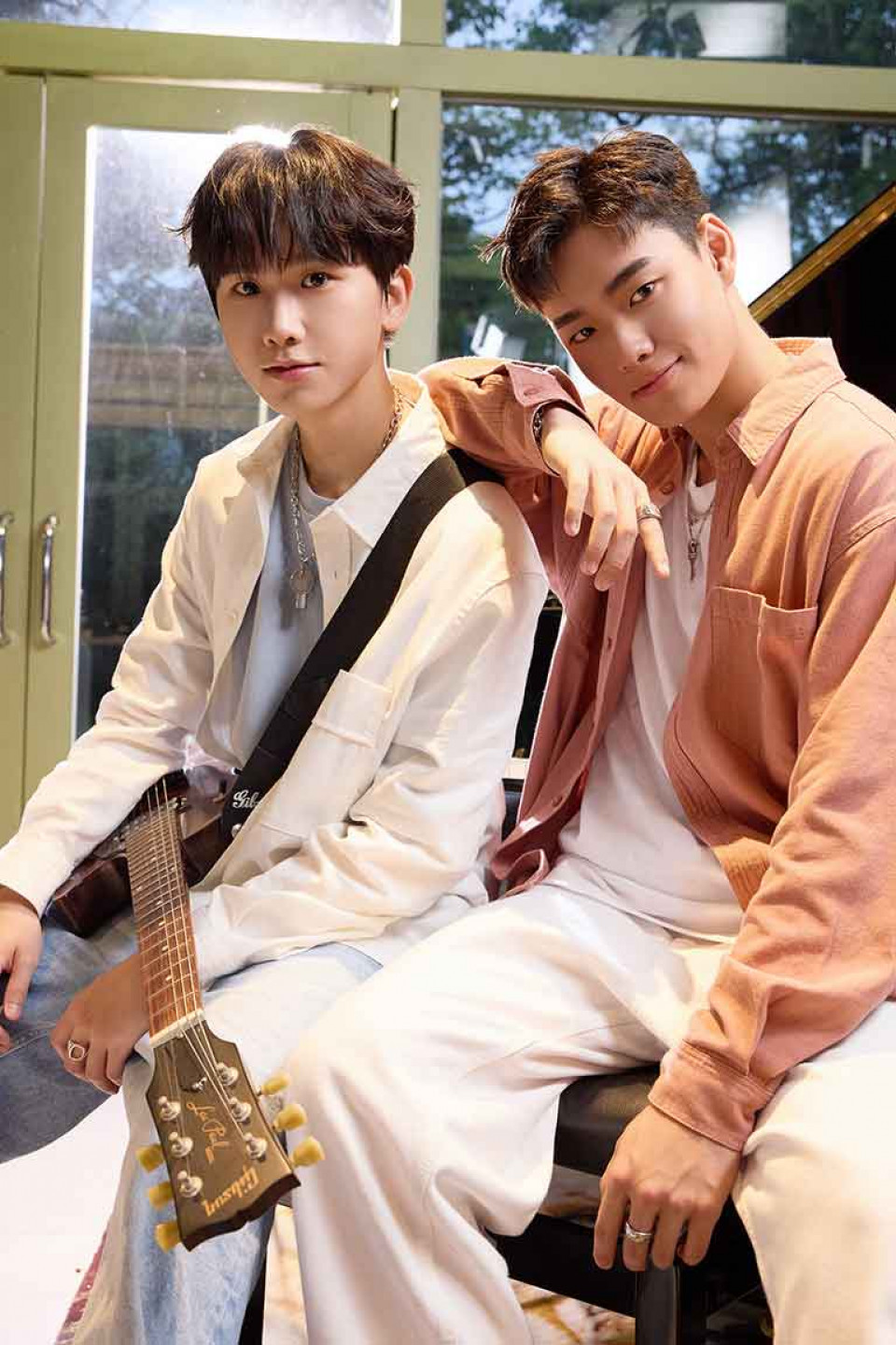 AcQUA源少年「Vocal」擔當黃莑茗(左)、須弘道(右)-(照片提供_種子音樂)