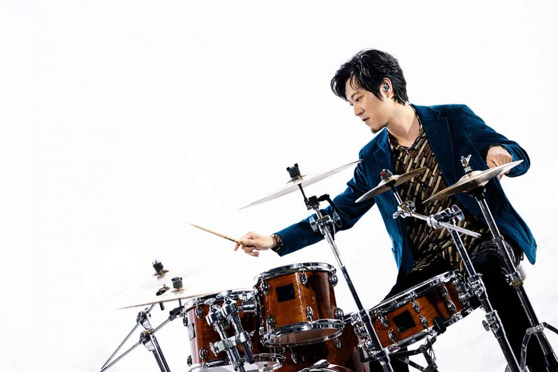 圖06:麋先生鼓手逸凡。(相信音樂提供)