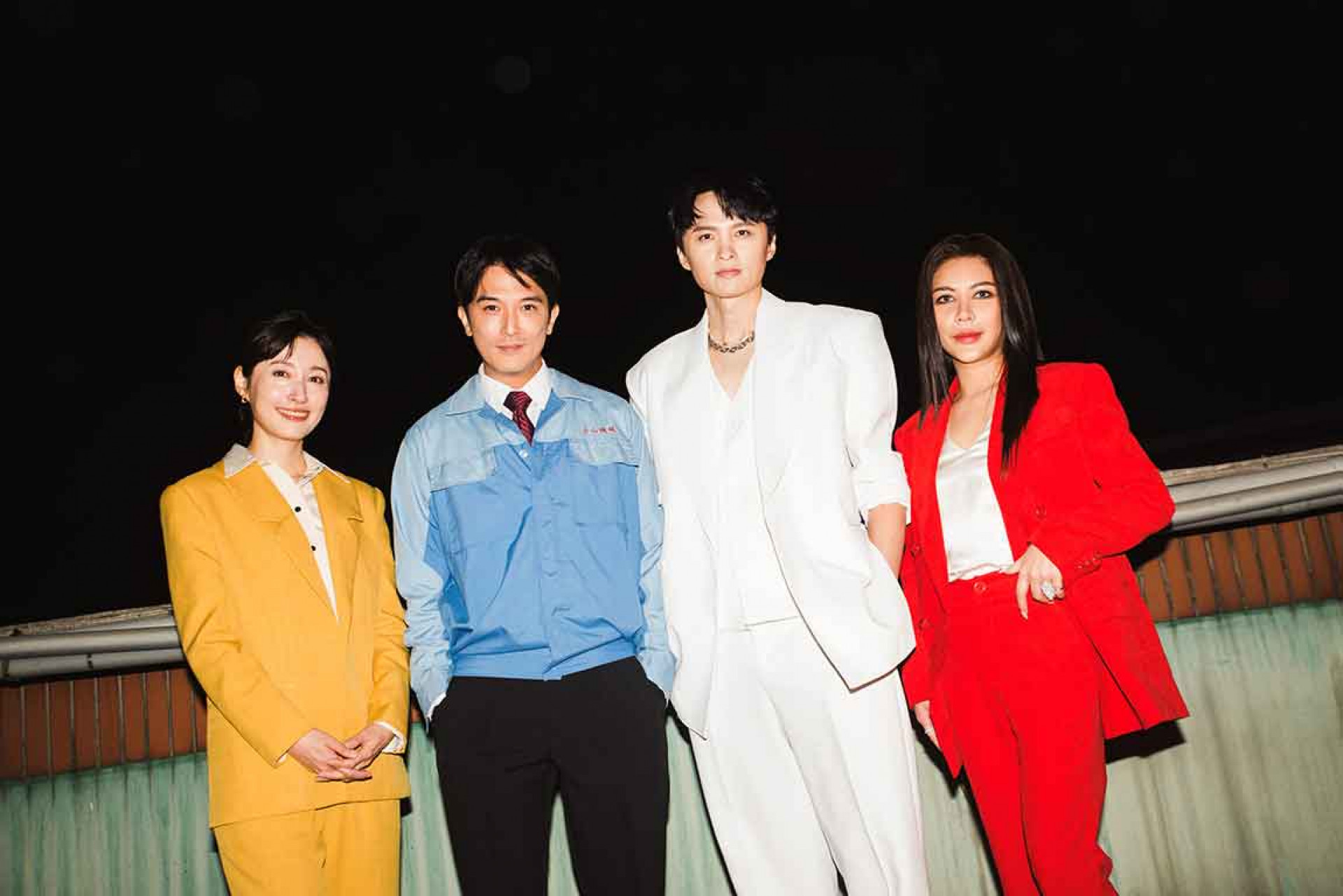 成見MV_(左起)田中千繪、邱澤、陳建瑋、艾怡良