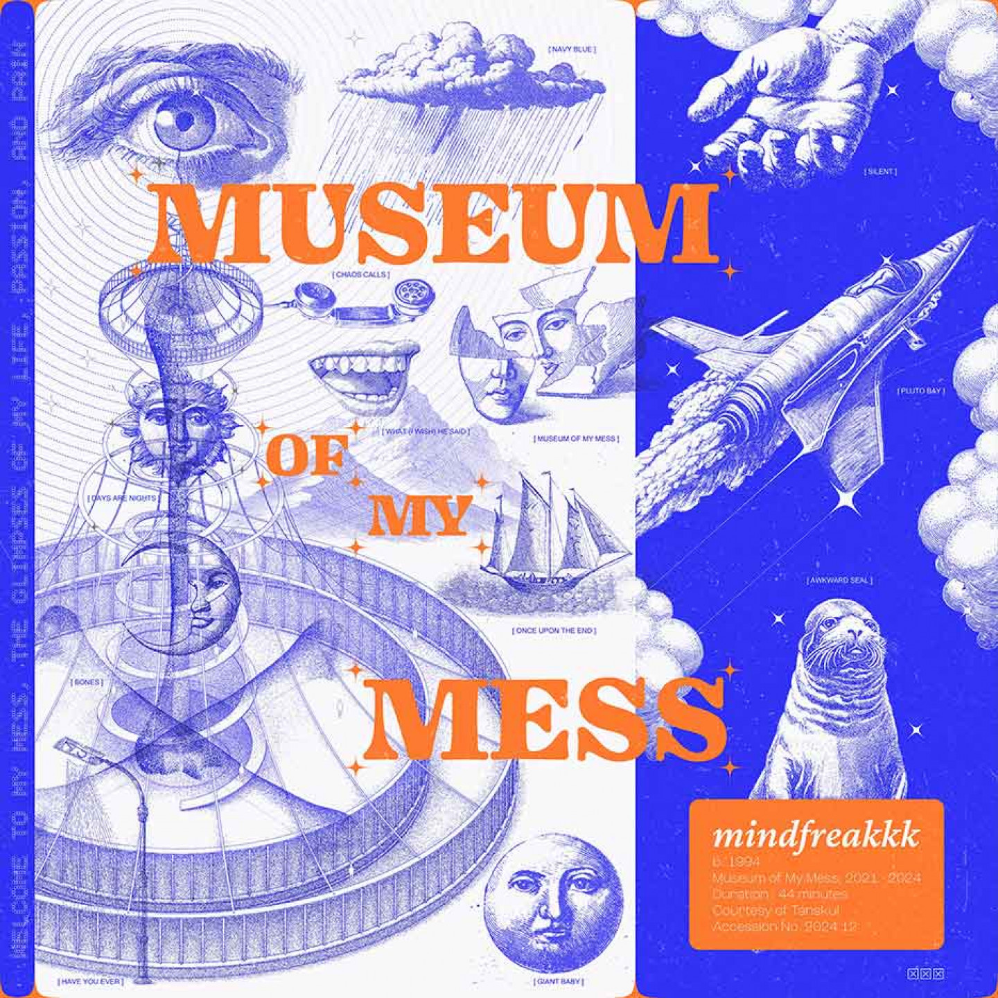 mindfreakkk《Museum-of-My-Mess》專輯封面