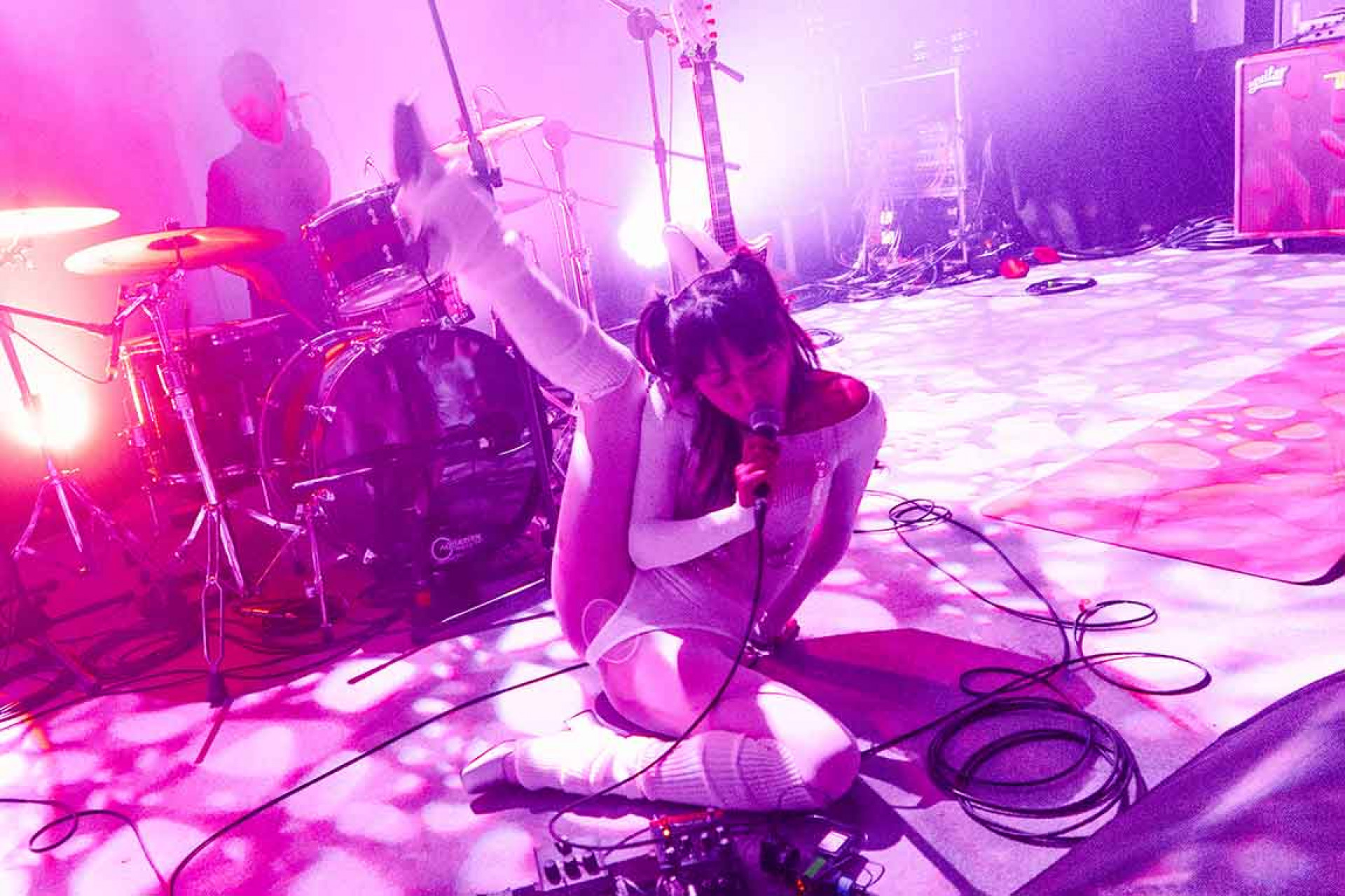 今年參戰大港開唱的高小糕,以特有「搖滾瑜珈」的節目設計,意外成為本屆最吸睛的演出