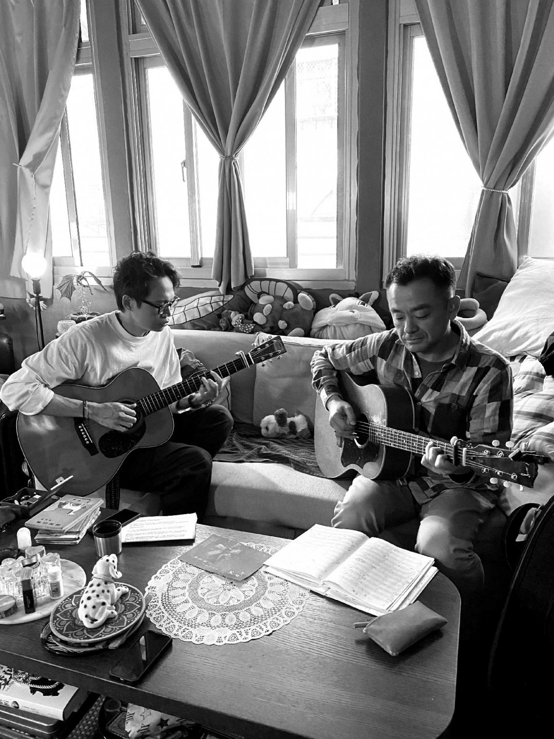 張淦勛與大竹研老師