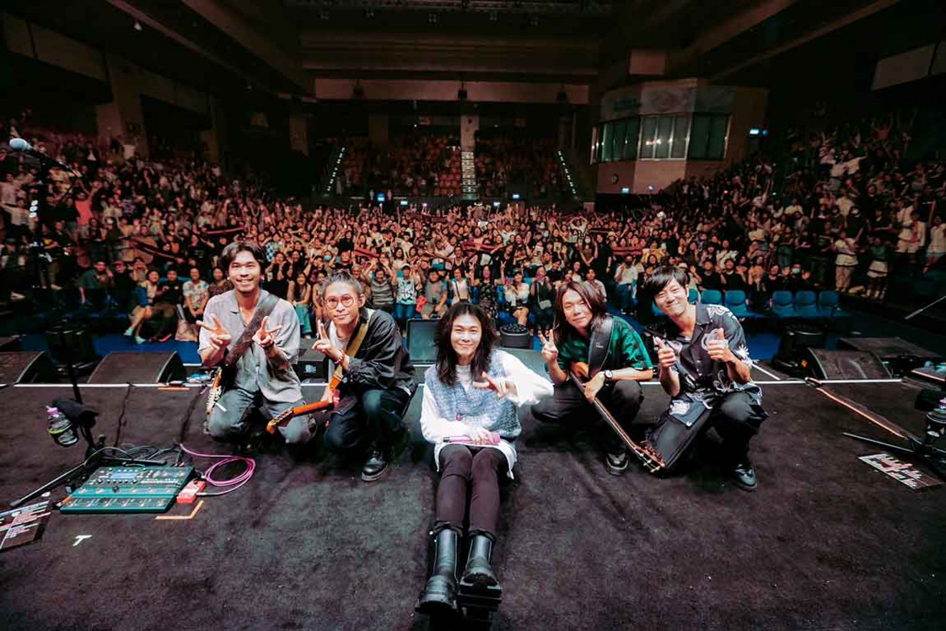 圖13:麋先生首次到香港開唱感受香港歌迷熱情很開心。(相信音樂提供)