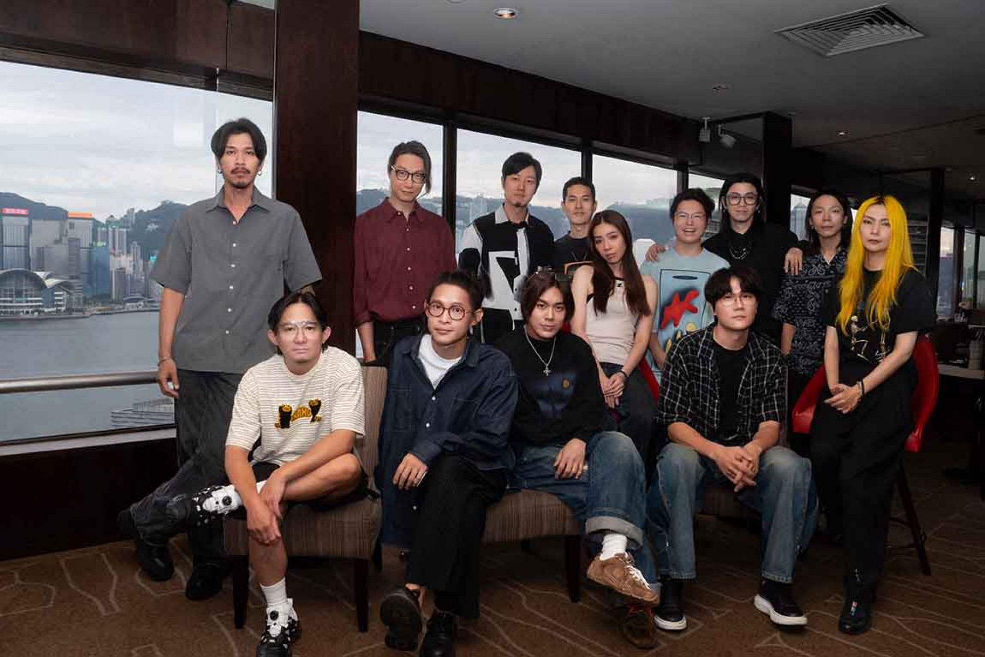 圖01:宇宙人、Tizzy-Bac、麋先生MIXER與告五人破天荒在香港齊聚。(相信音樂提供)