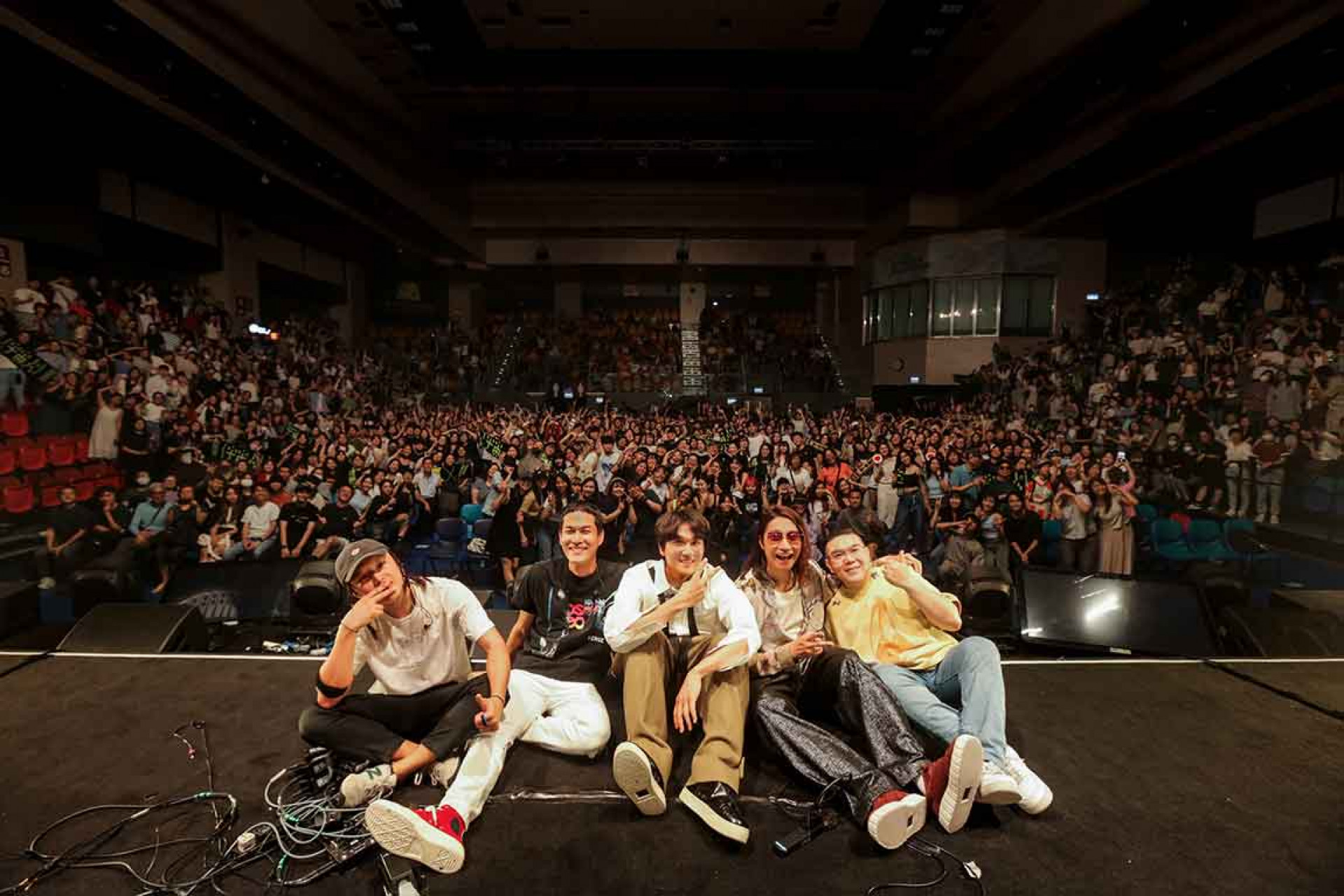 圖05:宇宙人時隔一年再次與香港樂迷見面。(相信音樂提供)