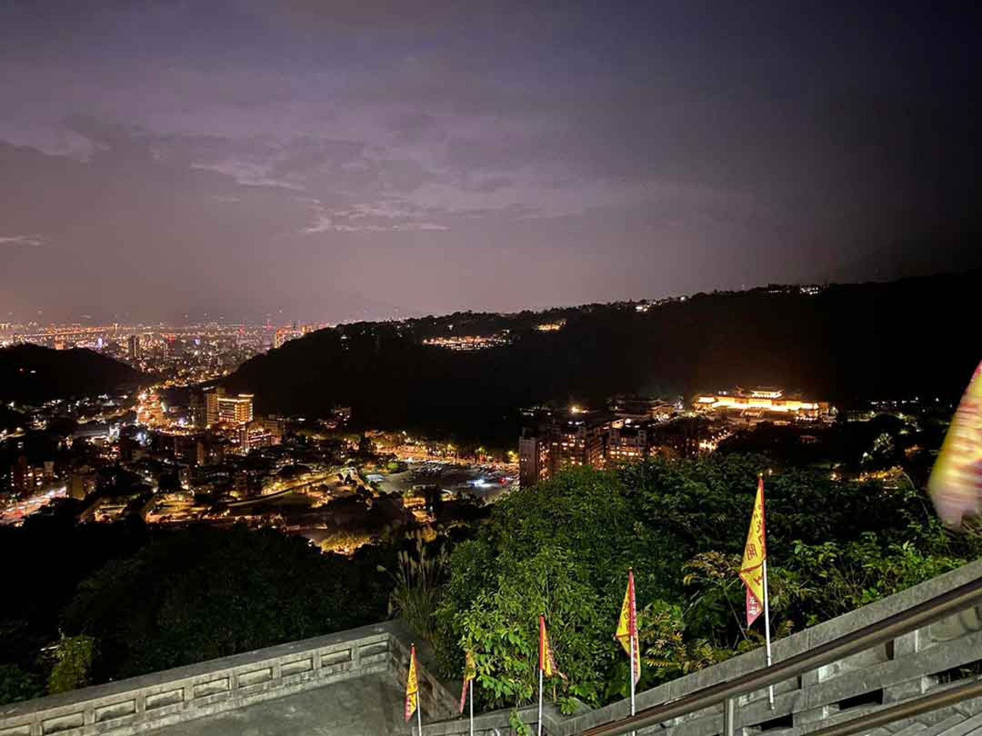 台北士林開台聖王成功廟_夜景
