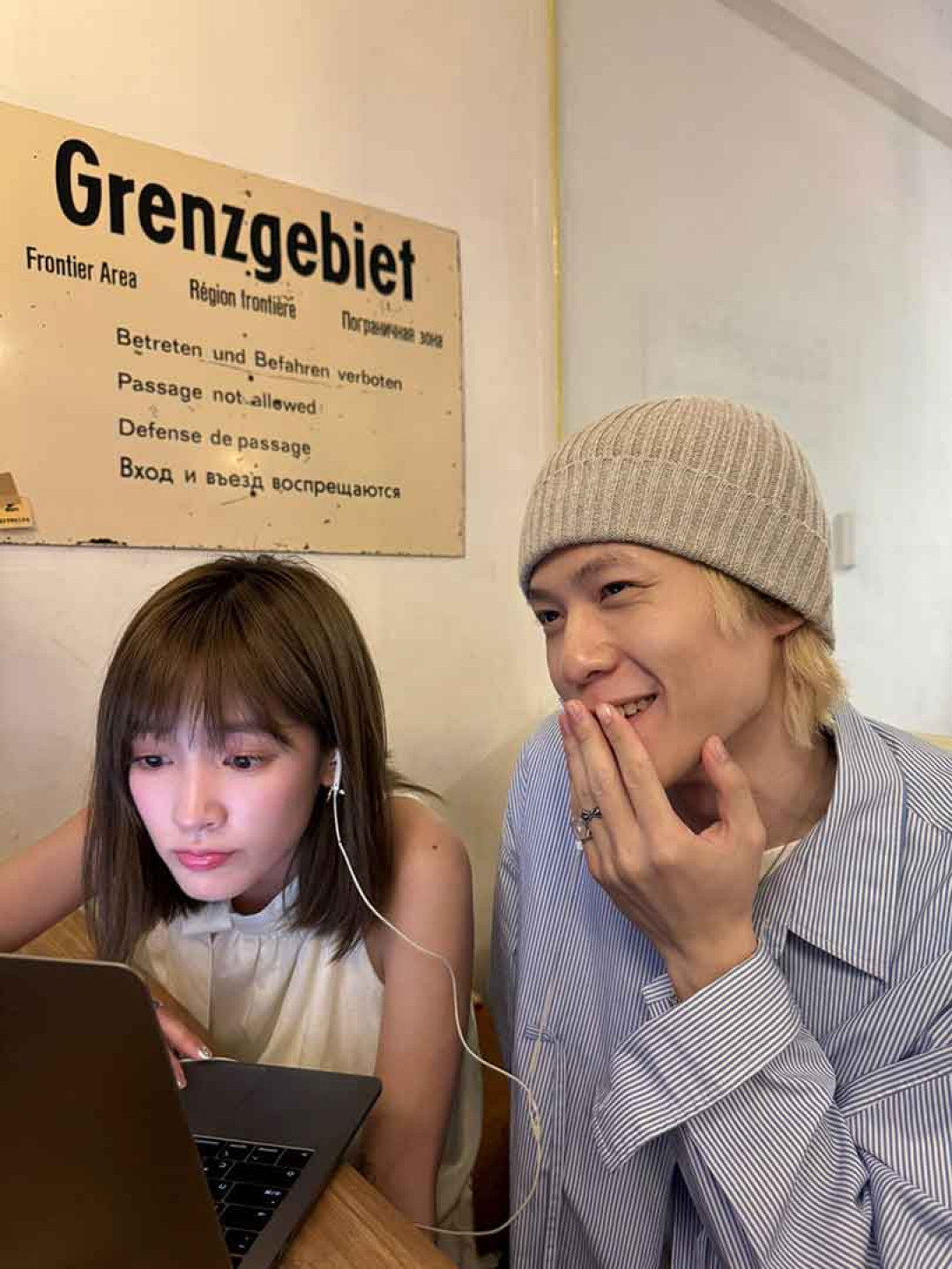 吳獻Osean新歌搶先跟好友王淨分享