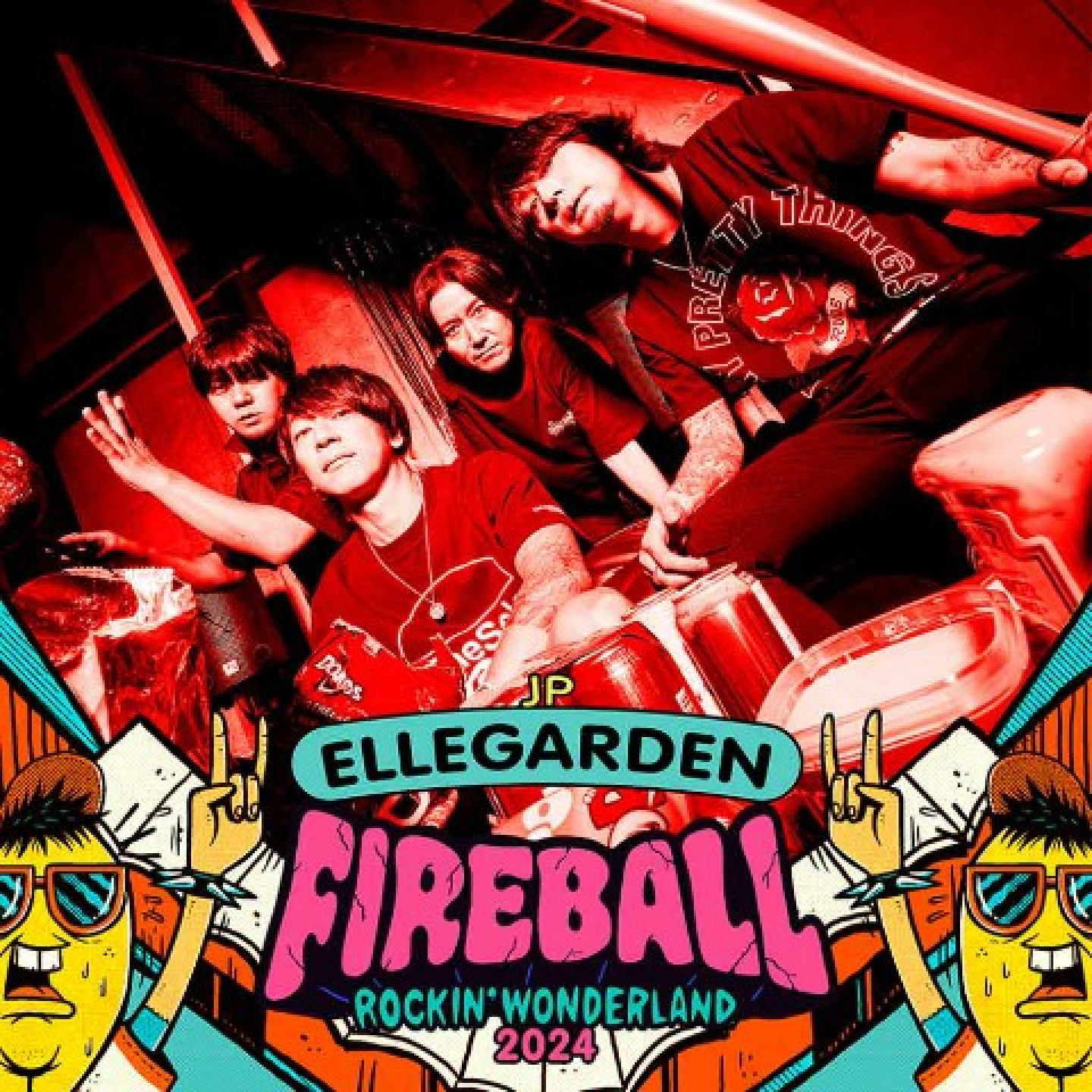 日本傳奇樂團ELLEGARDEN二度參戰火球祭，搖滾樂迷大讚值回票價