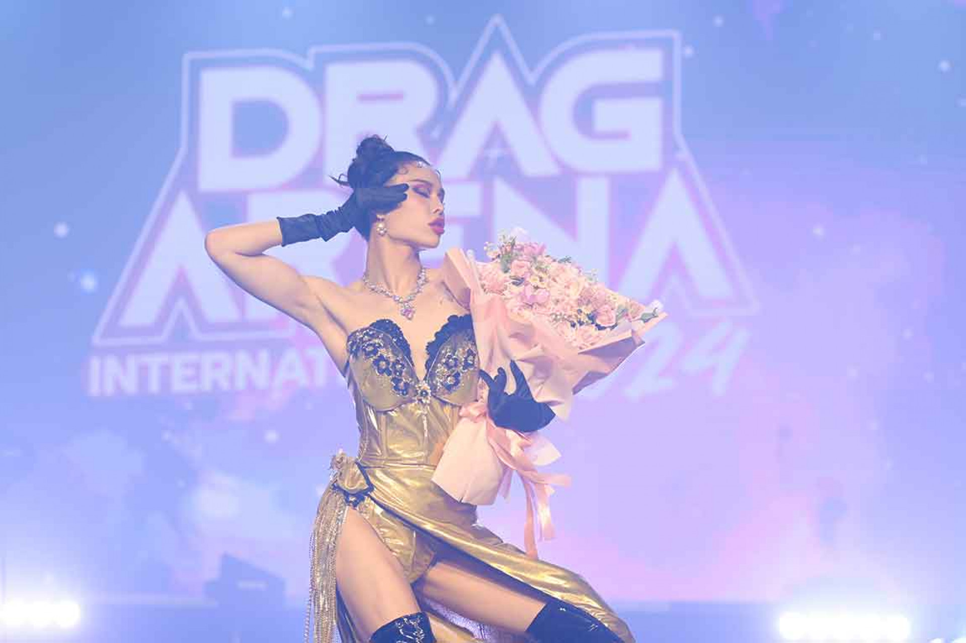 圖3:9月20日,「One-Night-in-北流」將邀請今年六月剛剛在泰國國際變裝藝術節中奪冠的變裝皇后尤蘭達Yolanda-Mesula演出。