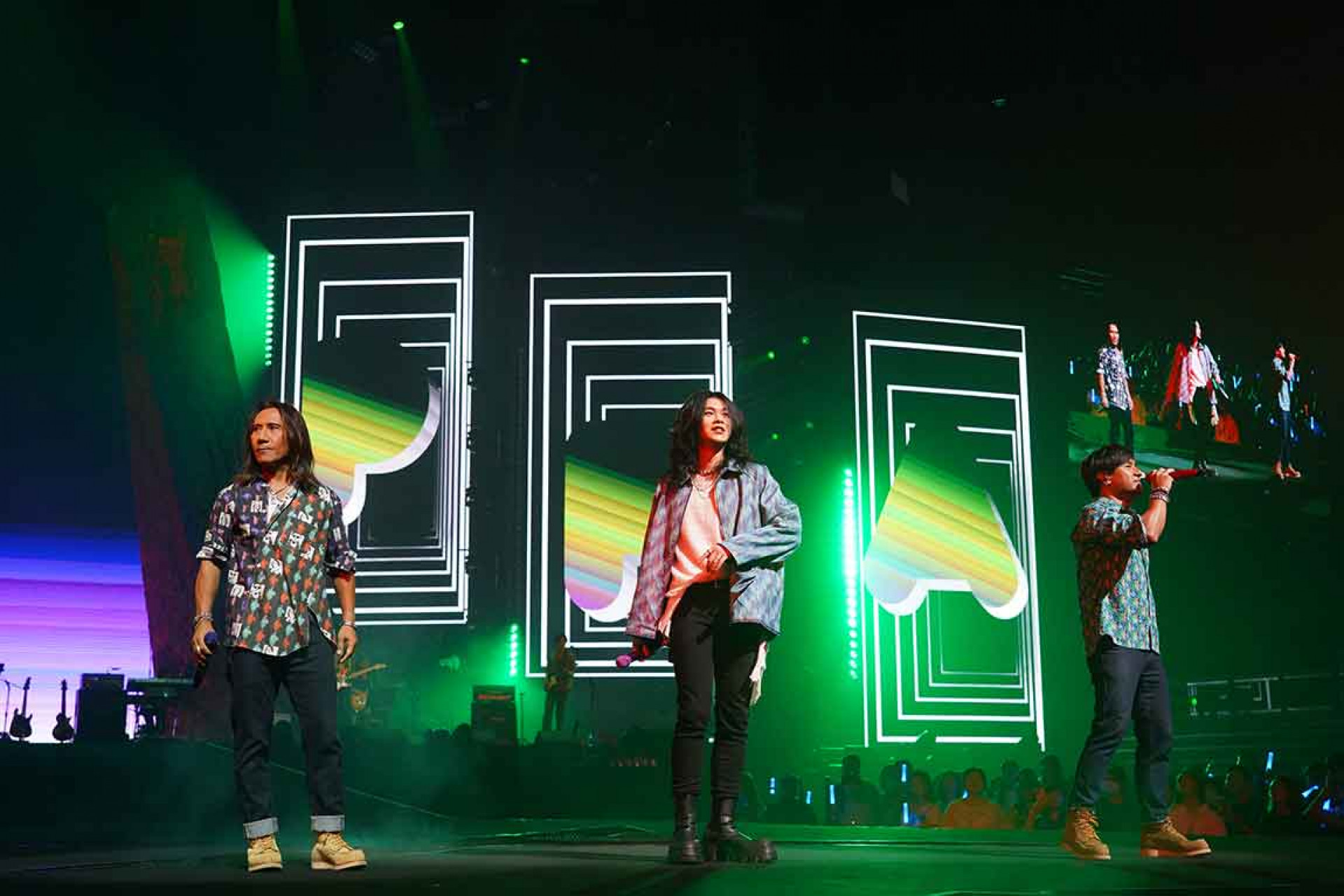 圖03:麋先生與動力火車合唱狂飆高音震撼全場。(相信音樂提供)