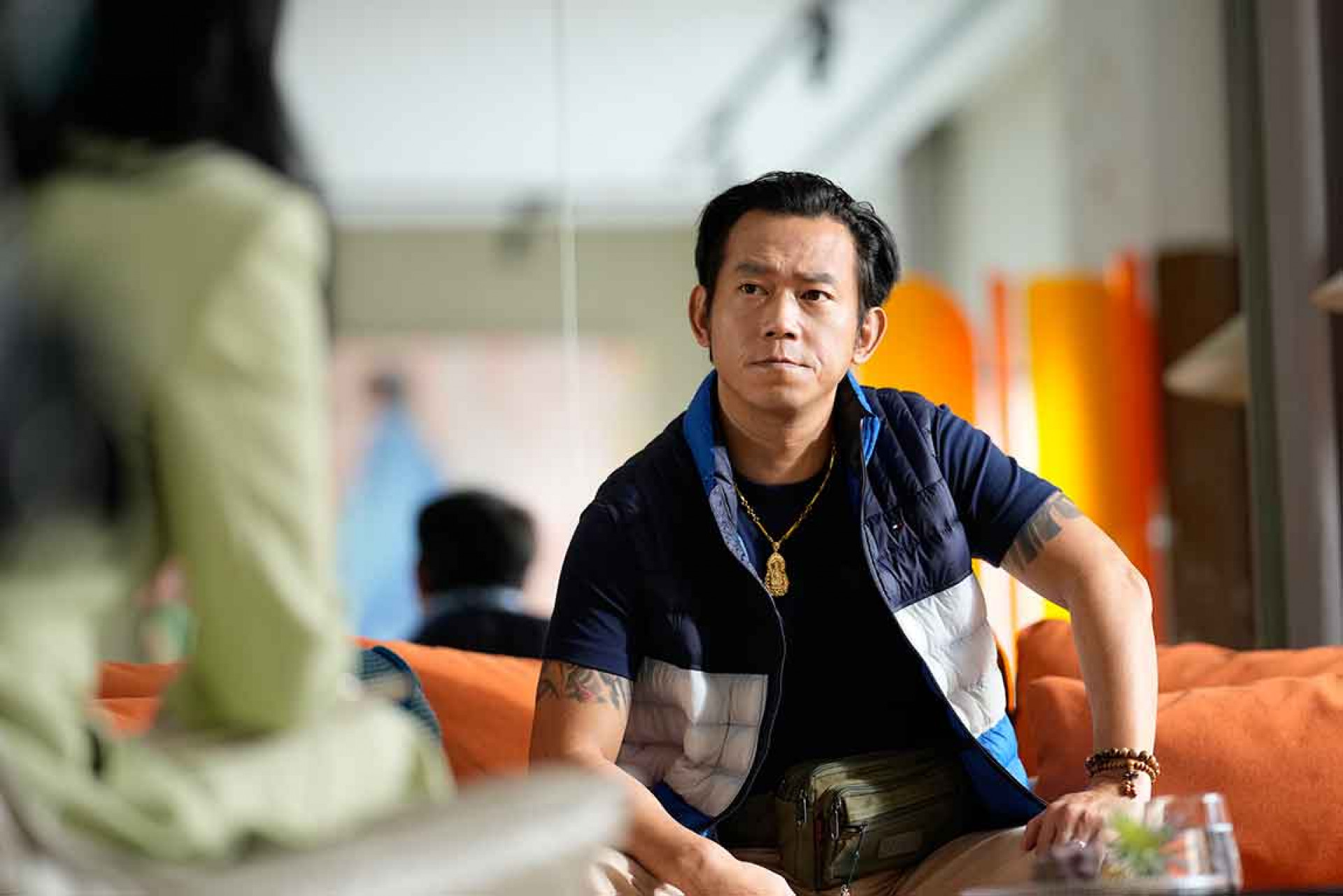 圖02:顏正國首度涉足性治療題材 早洩反差形象笑稱劇組膽子好大。(壹壹影業提供)