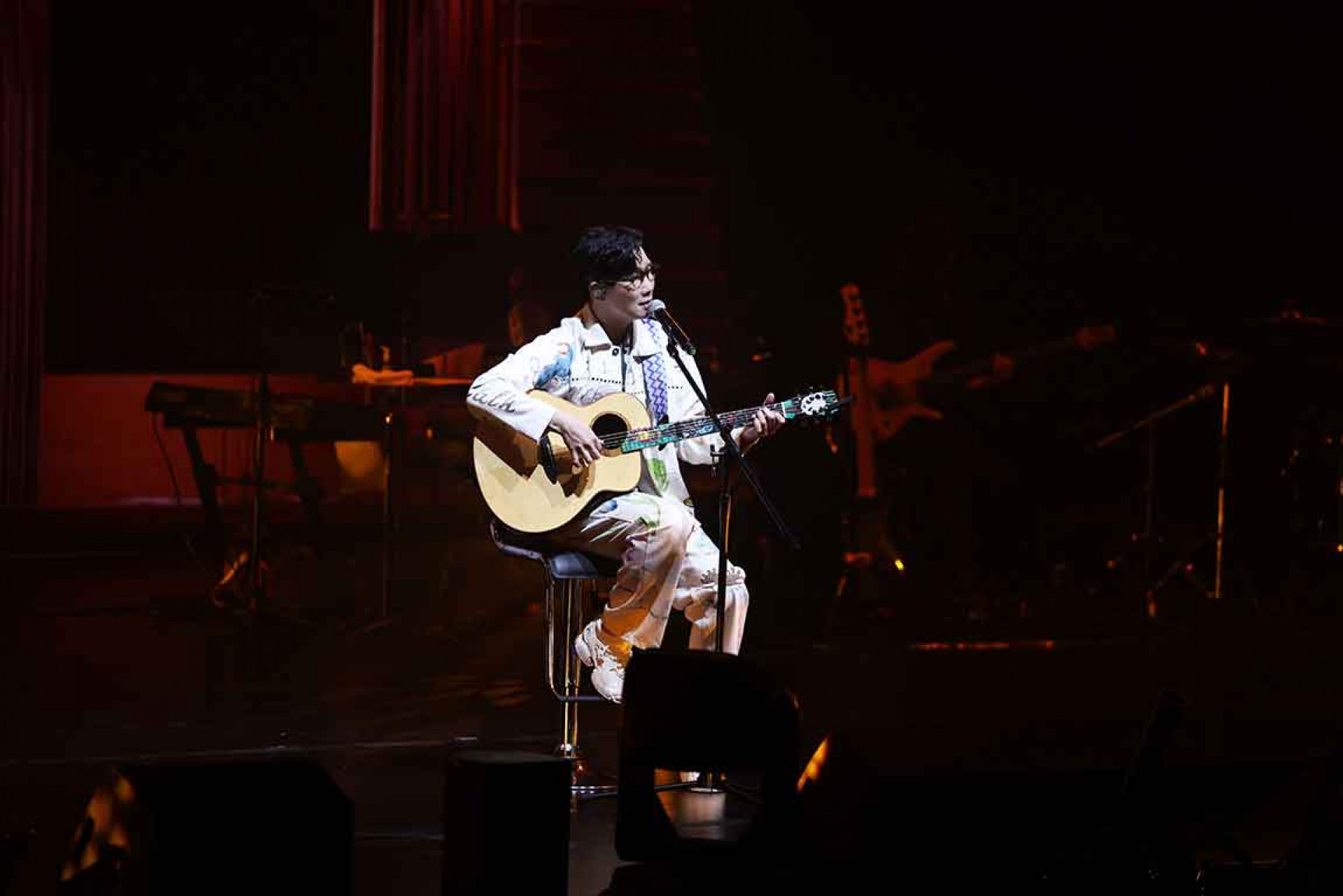 品冠在澳門開唱,全場粉絲如同置身KTV包廂熱情合唱。(照片提供:種子音樂)