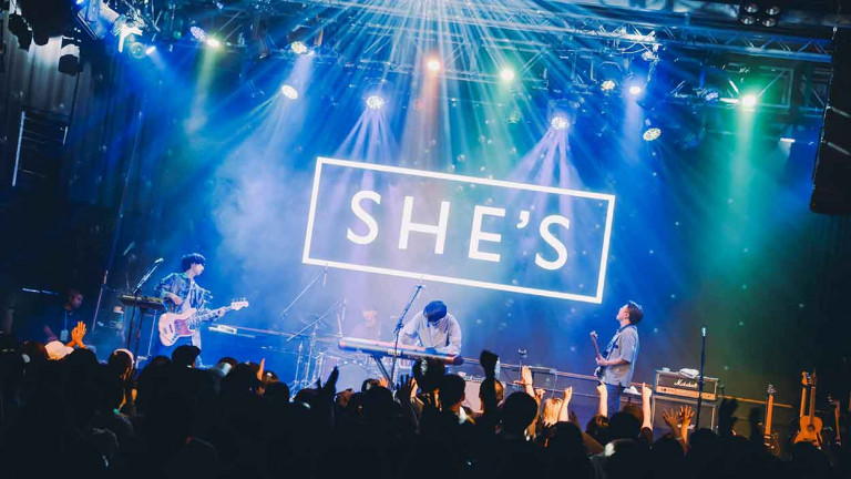 鋼琴搖滾樂團SHE’S 首場海外專場獻給台北 9月18日發行最新專輯《Memories》
