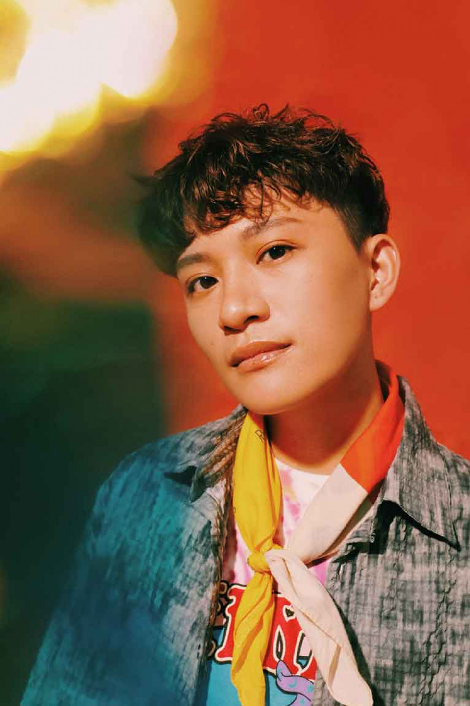 來自鄒族的-Naa’u娜烏個性內向,舞台上卻充滿力量。