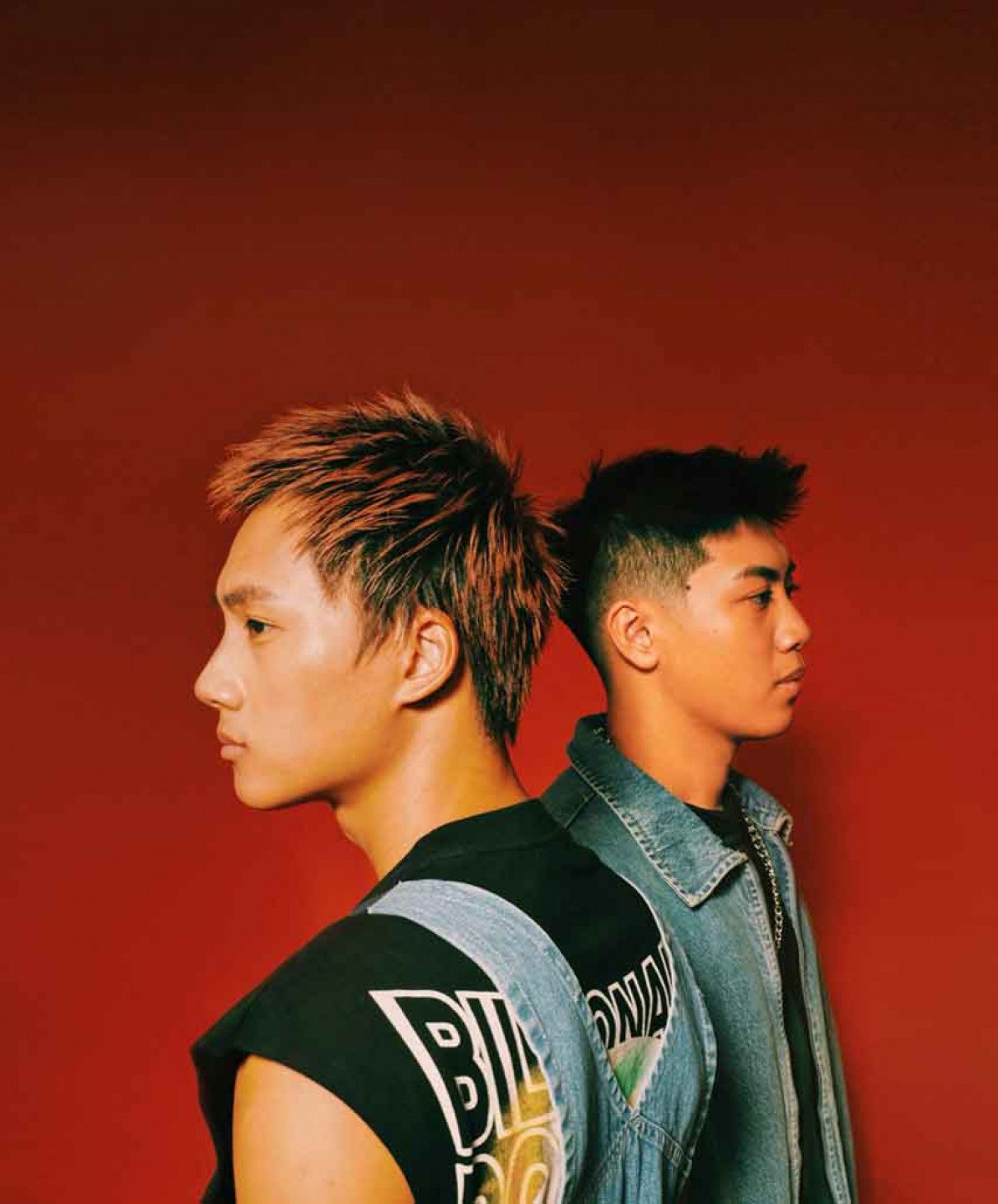 嘻哈組合的「鬧張派」成員包括庭豪、佳佑